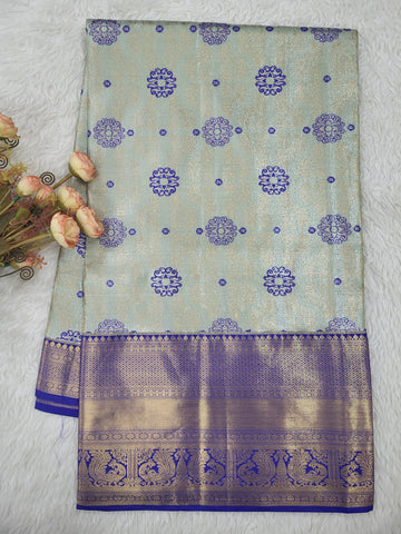 Semi kanchipattu Tissue Saree