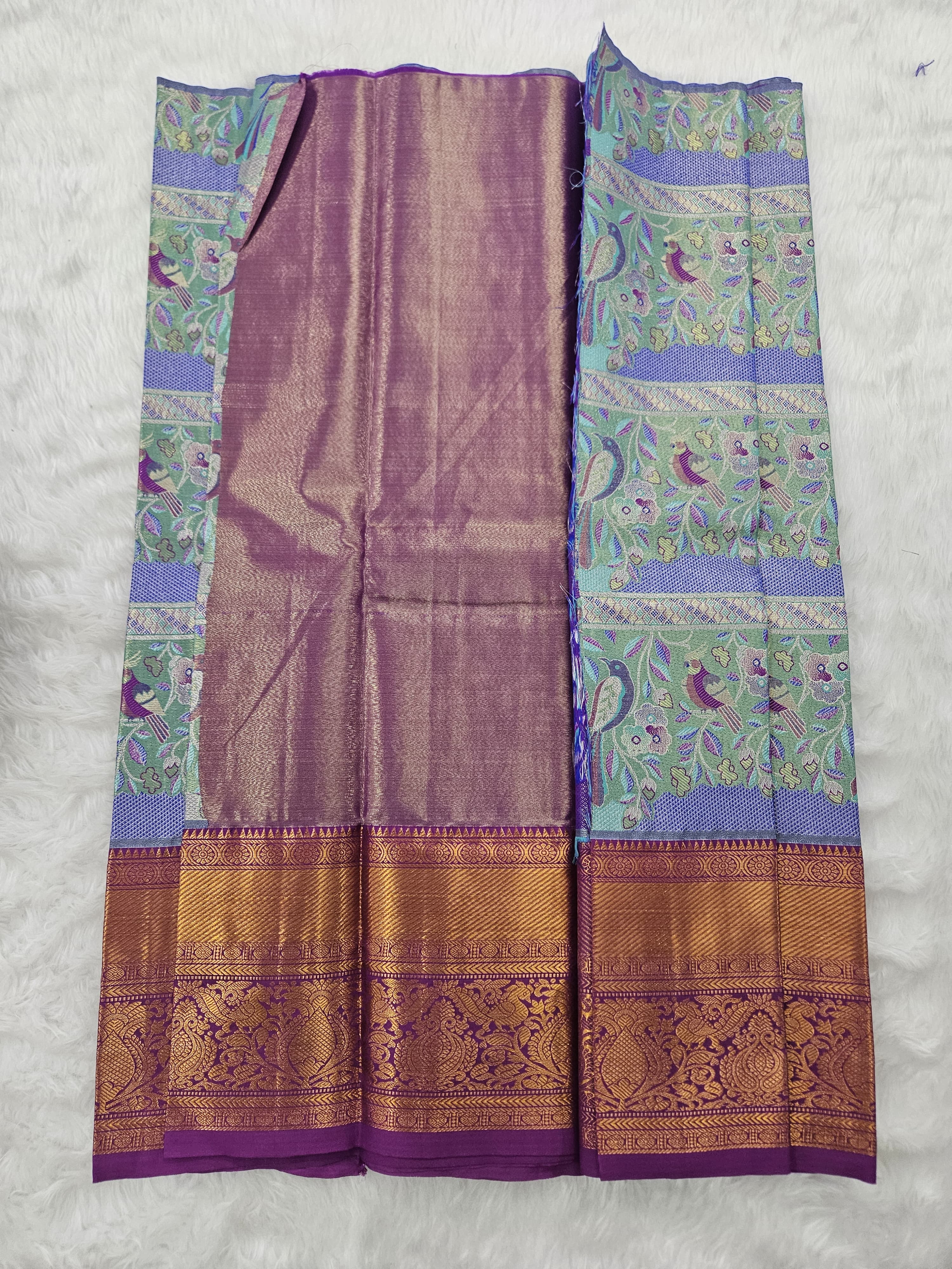 (2–5  Year) Lehenga – Unstitched (Blouse + Material)