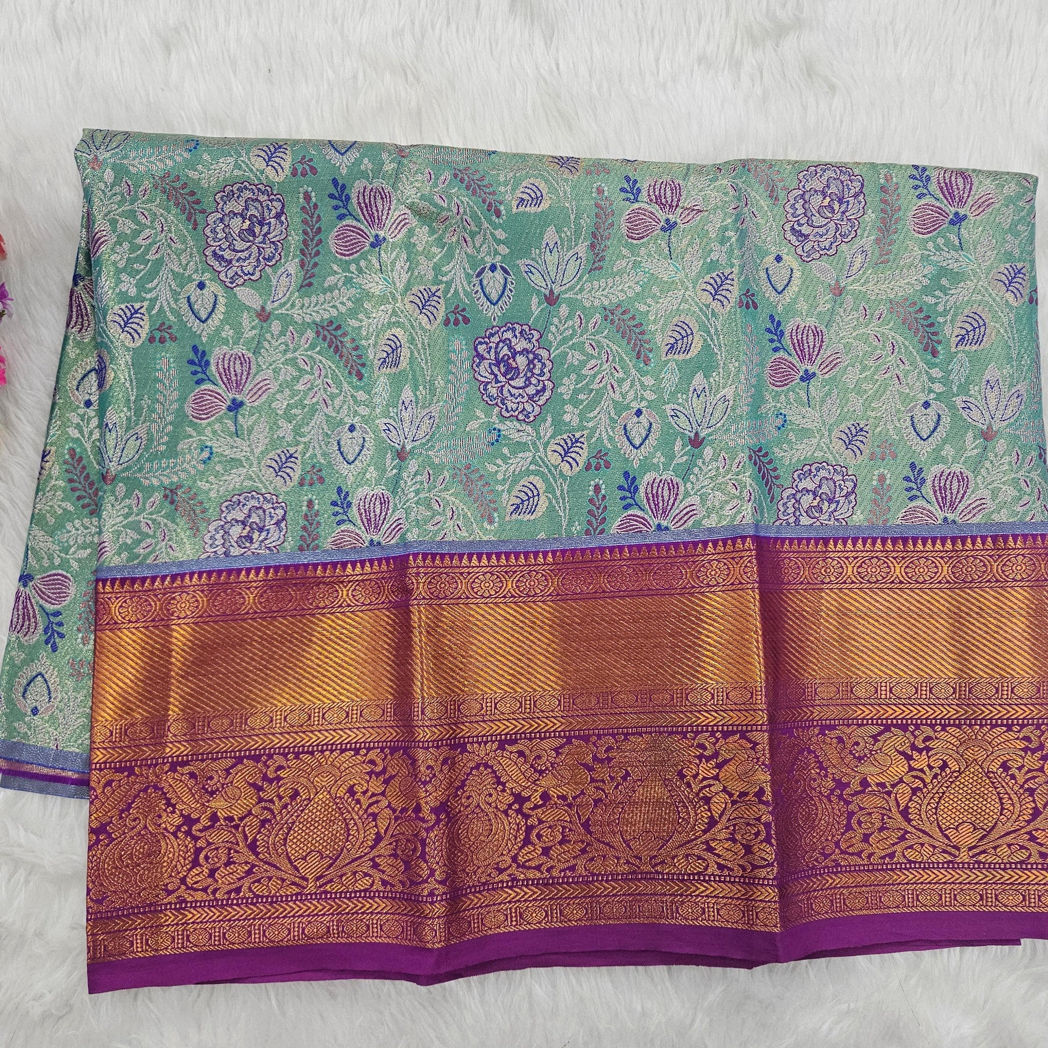 (2–5  Year) Lehenga – Unstitched (Blouse + Material)