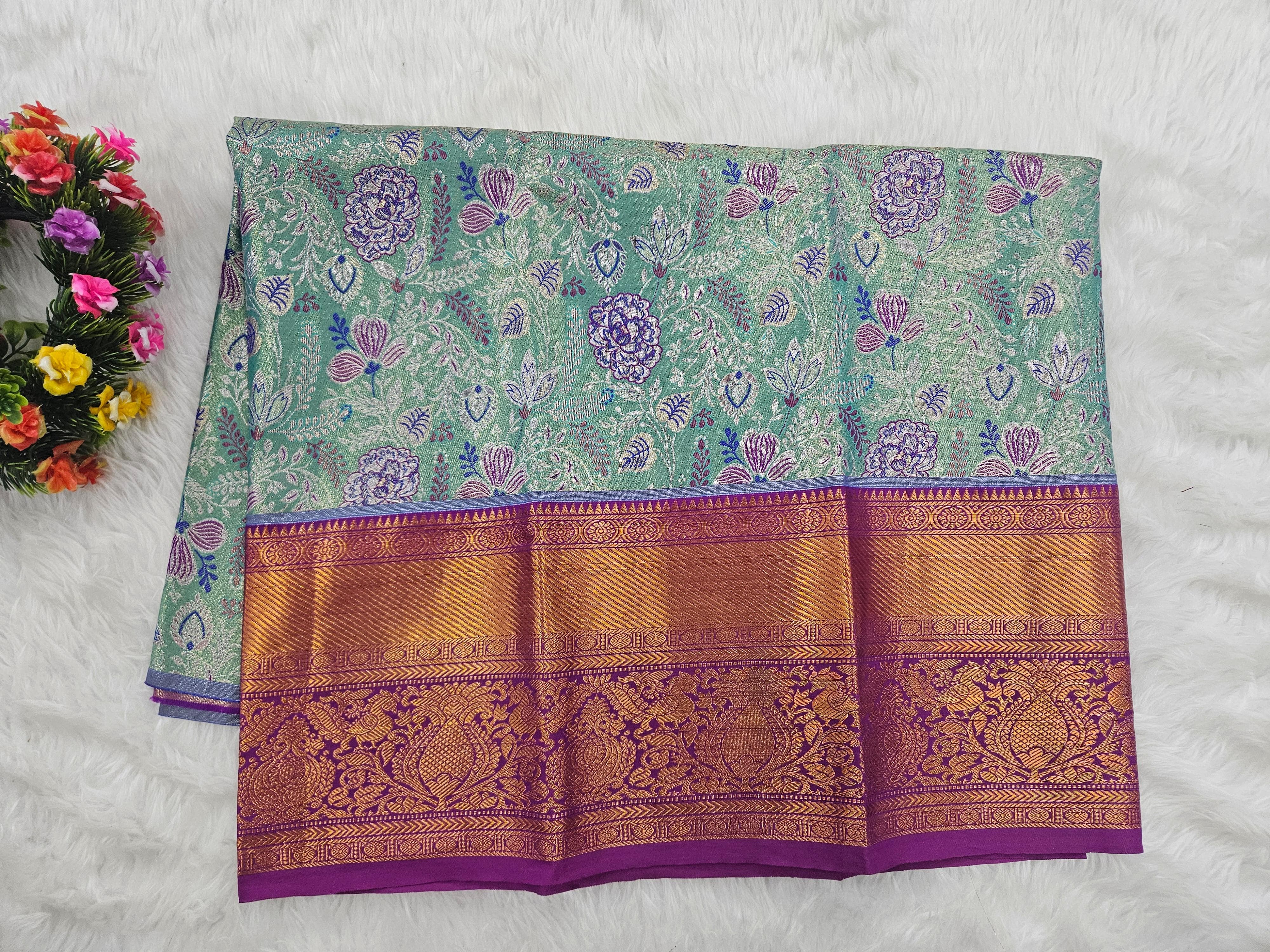 (2–5  Year) Lehenga – Unstitched (Blouse + Material)