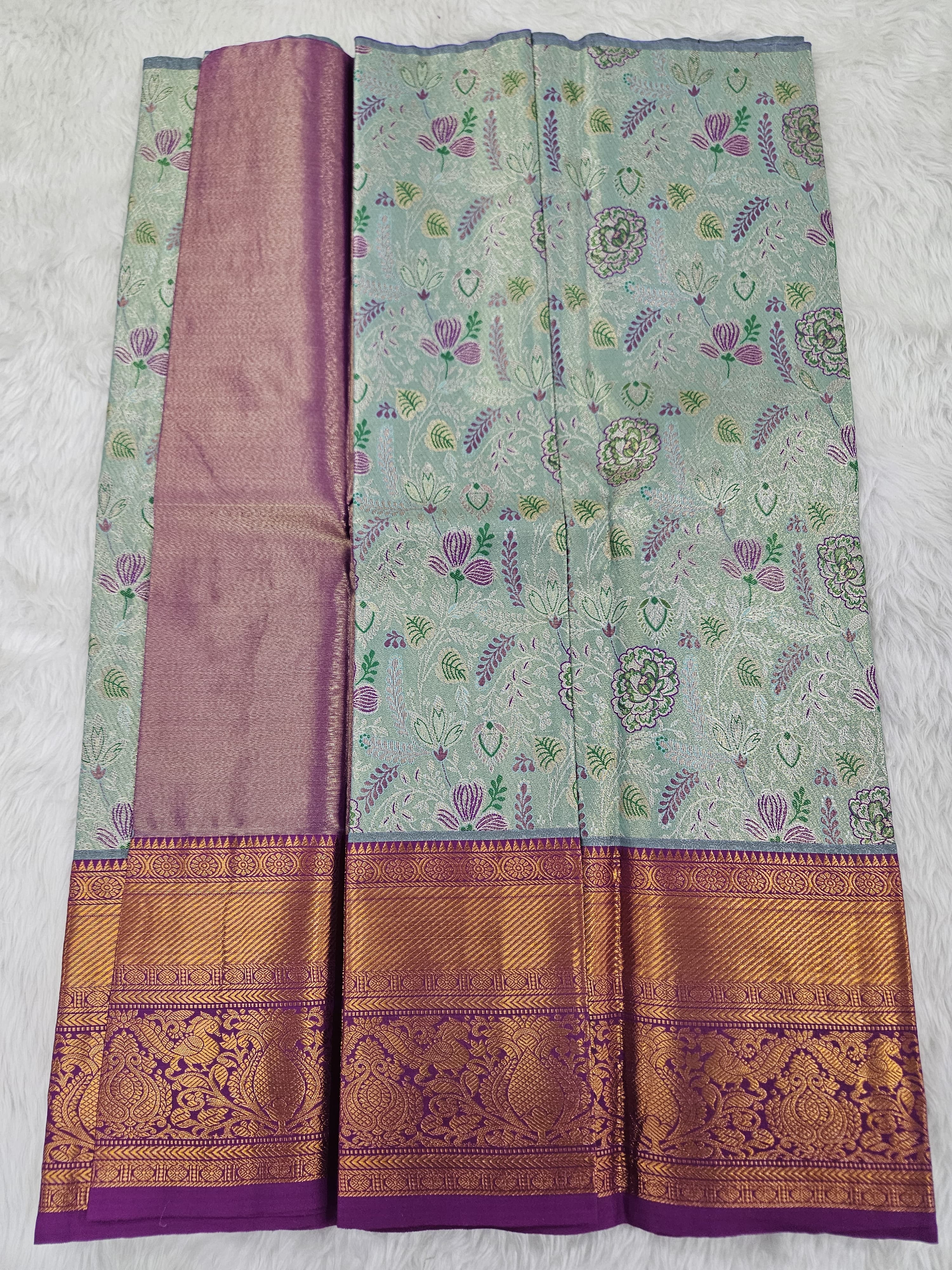 (2–5  Year) Lehenga – Unstitched (Blouse + Material)