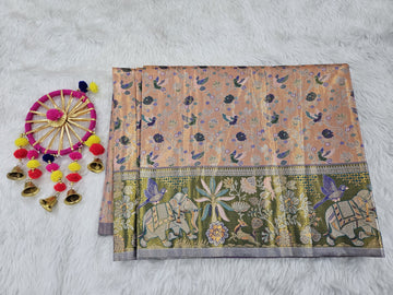 (2–5  Year) Lehenga – Unstitched (Blouse + Material)