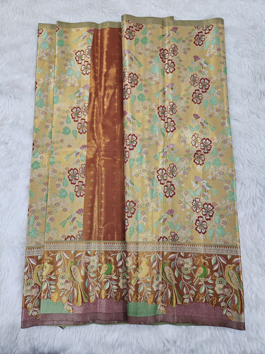 (2–5  Year) Lehenga – Unstitched (Blouse + Material)