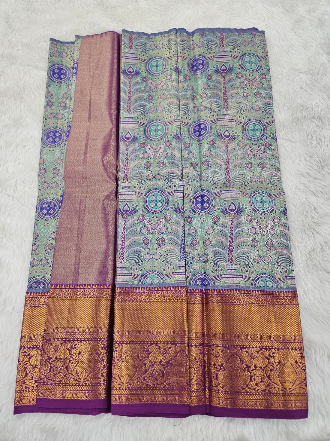 (2–5  Year) Lehenga – Unstitched (Blouse + Material)