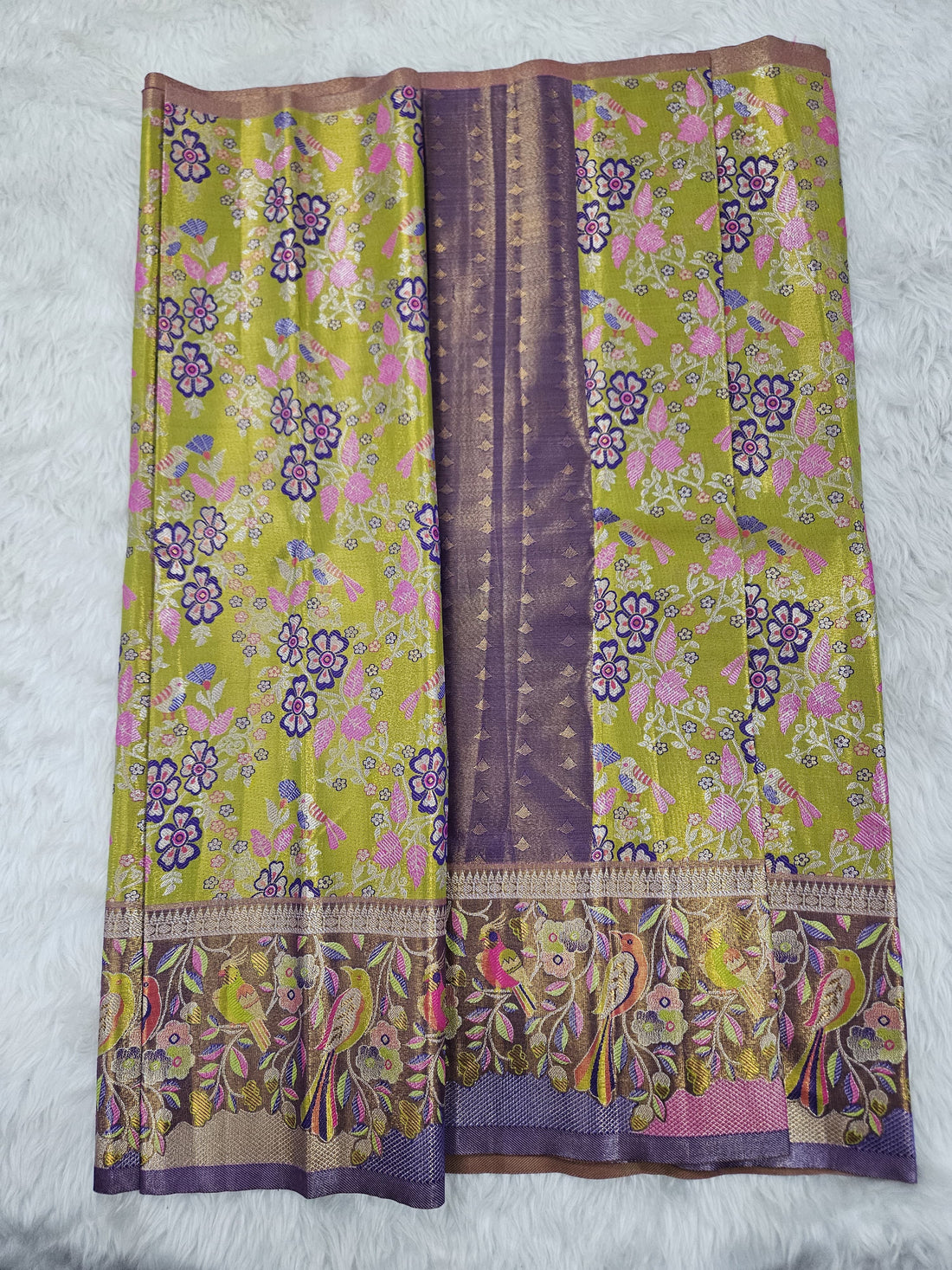 (2–5  Year) Lehenga – Unstitched (Blouse + Material)