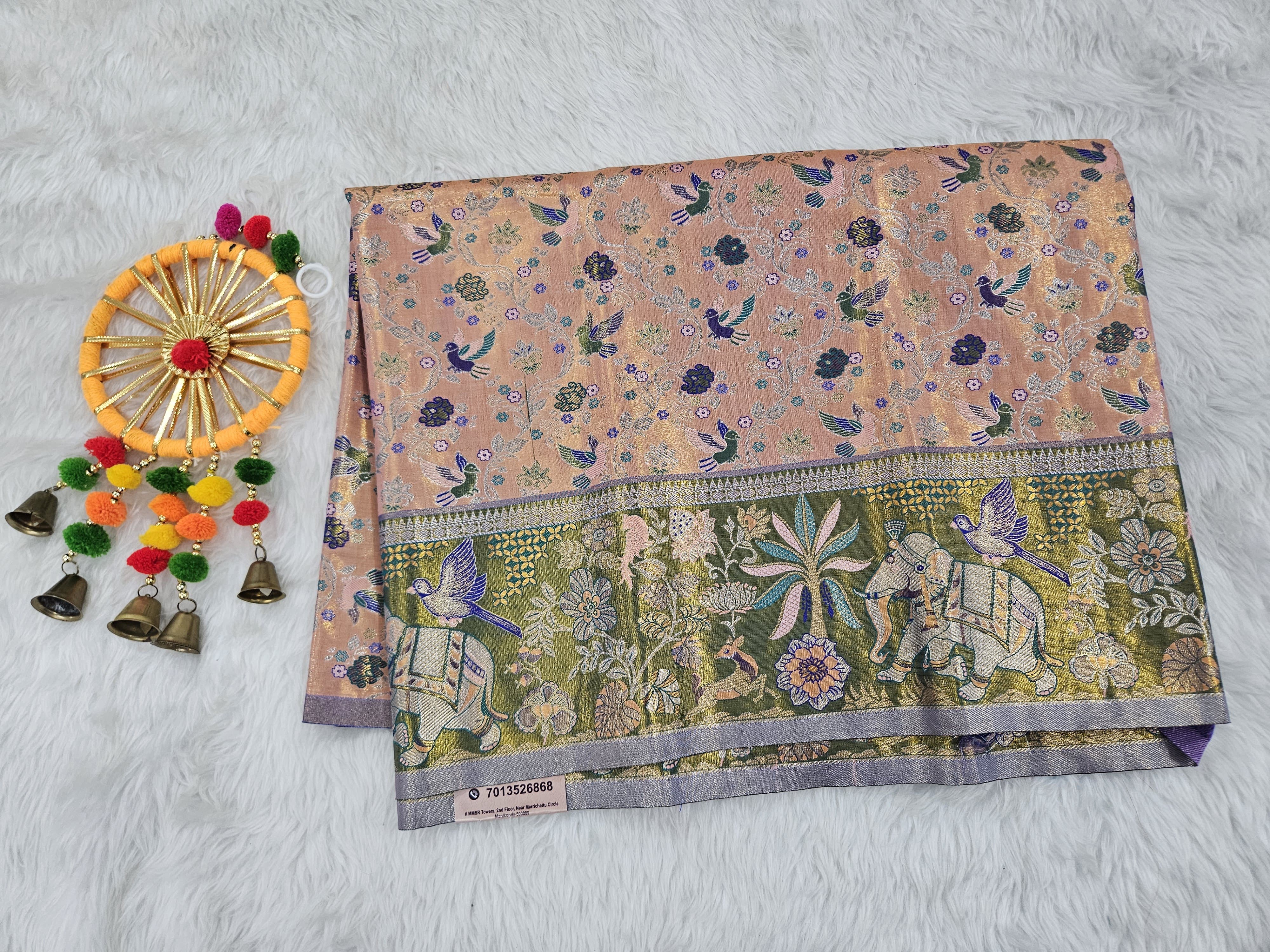 (2–5  Year) Lehenga – Unstitched (Blouse + Material)