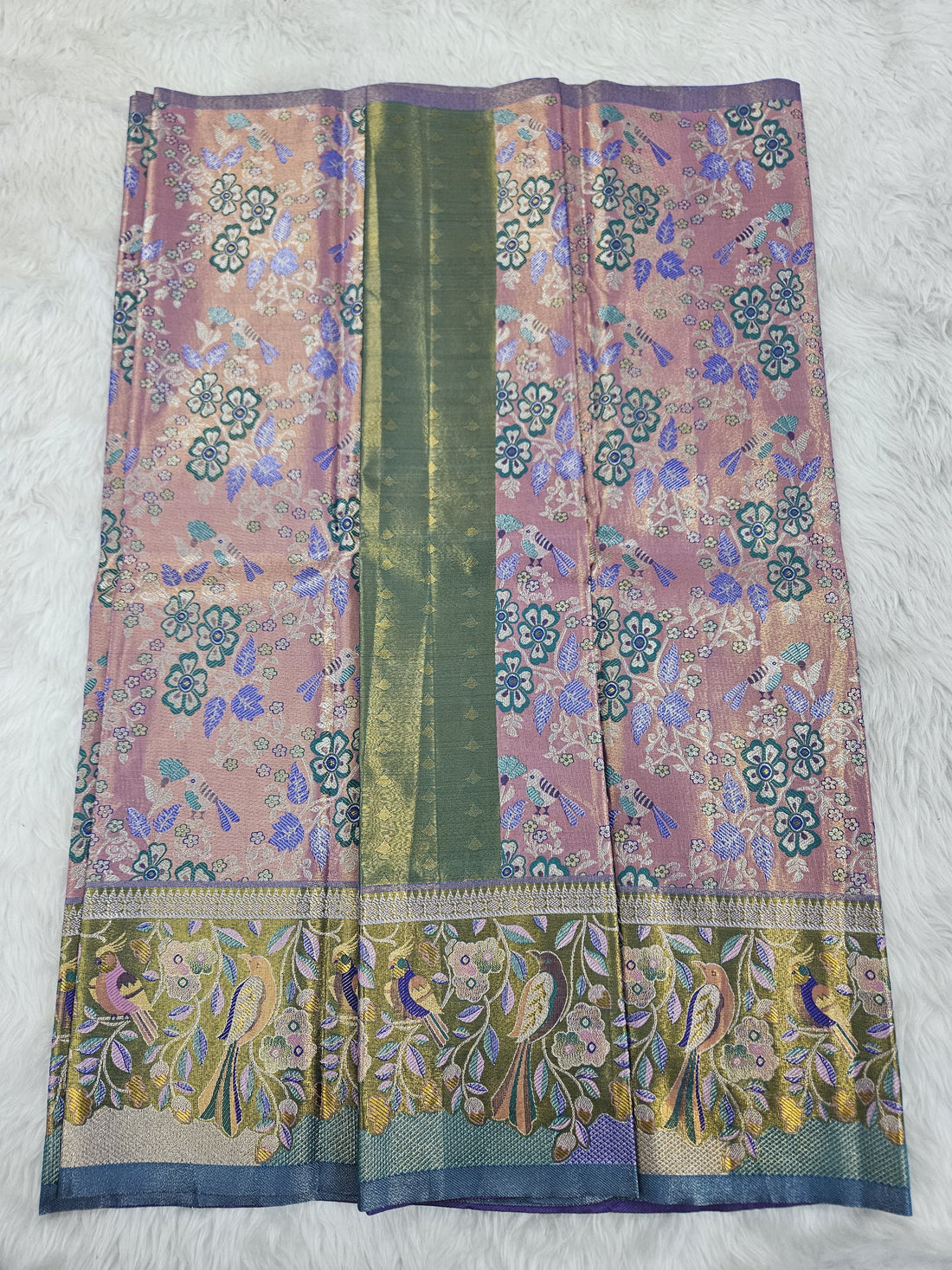 (2–5  Year) Lehenga – Unstitched (Blouse + Material)