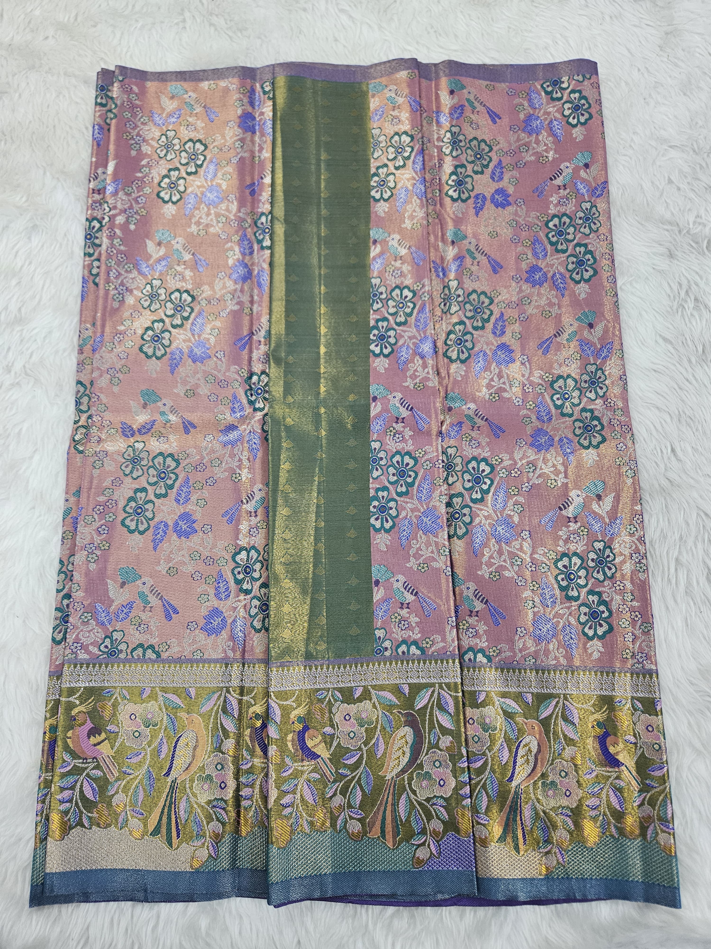 (2–5  Year) Lehenga – Unstitched (Blouse + Material)