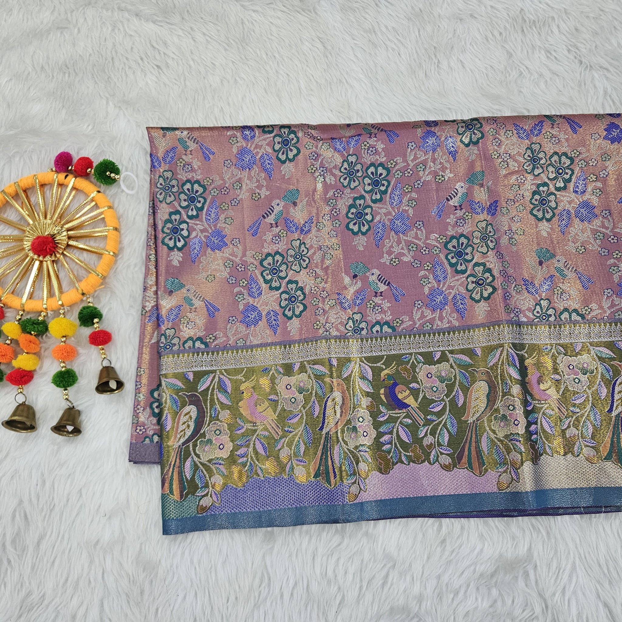 (2–5  Year) Lehenga – Unstitched (Blouse + Material)