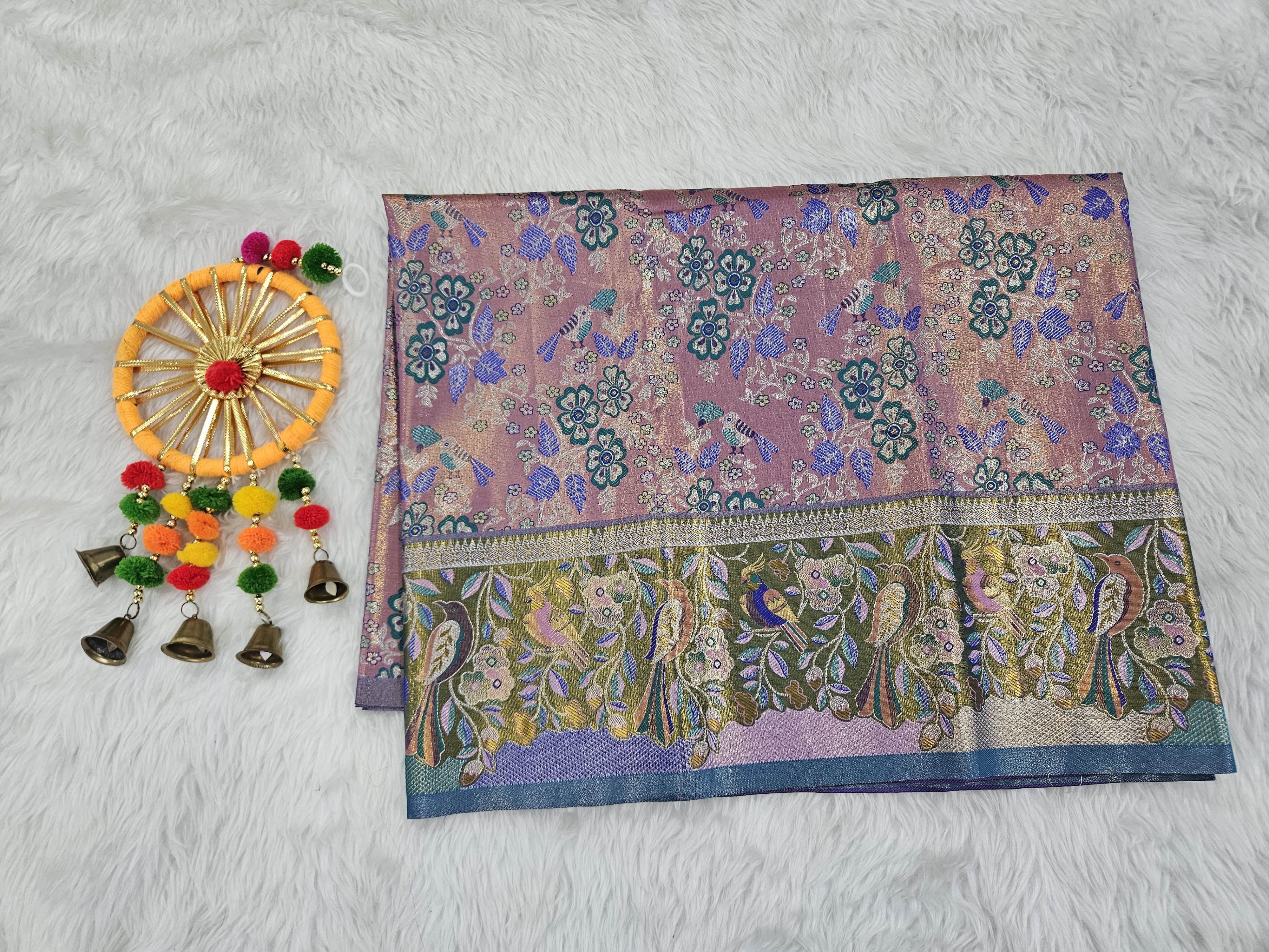 (2–5  Year) Lehenga – Unstitched (Blouse + Material)