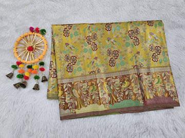 (2–5  Year) Lehenga – Unstitched (Blouse + Material)