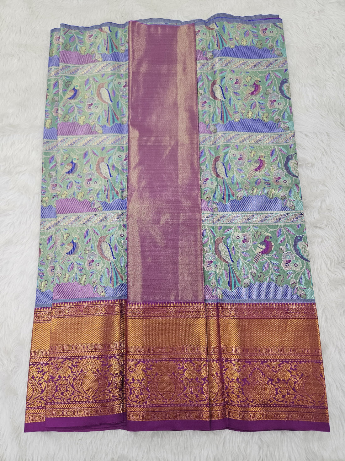 (2–5  Year) Lehenga – Unstitched (Blouse + Material)