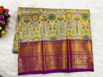 (2–5  Year) Lehenga – Unstitched (Blouse + Material)