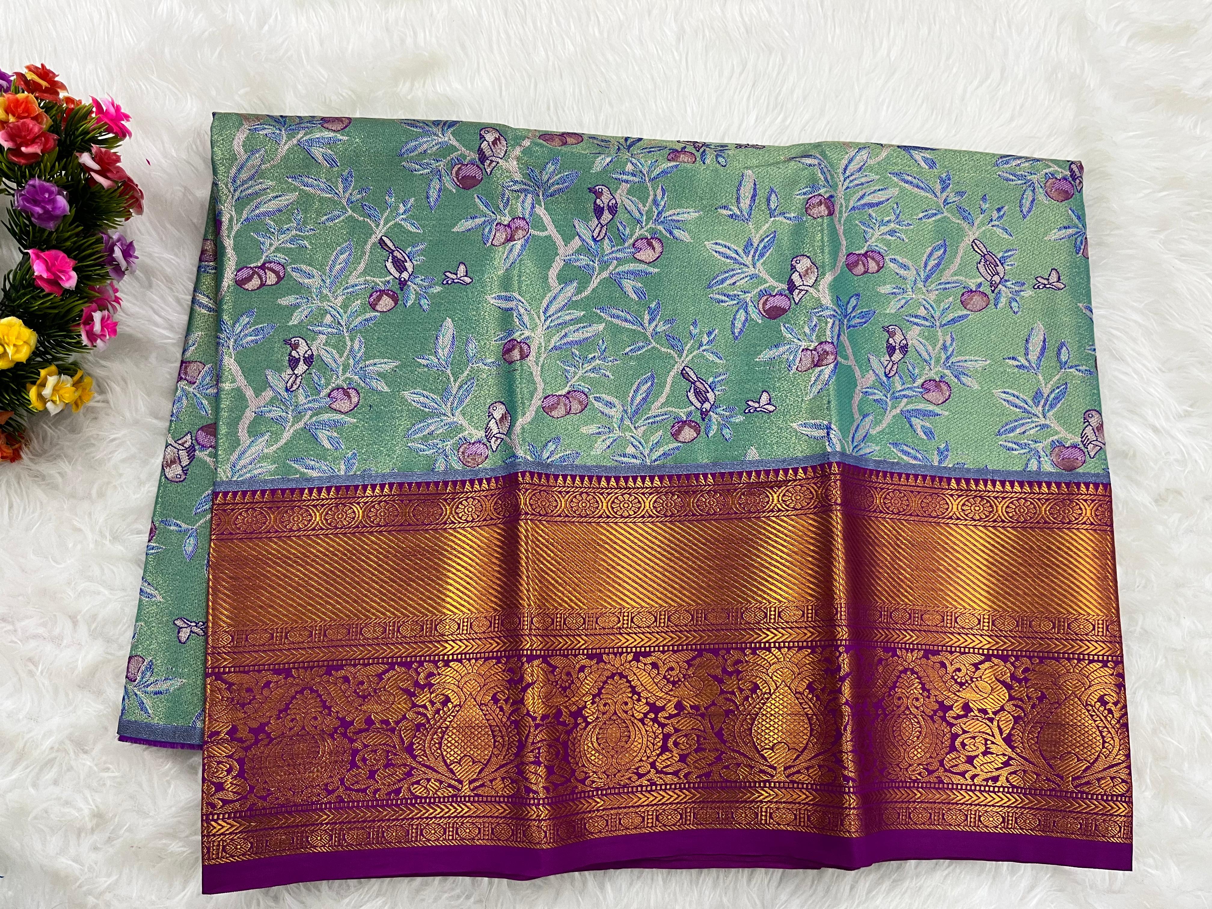 (2–5  Year) Lehenga – Unstitched (Blouse + Material)