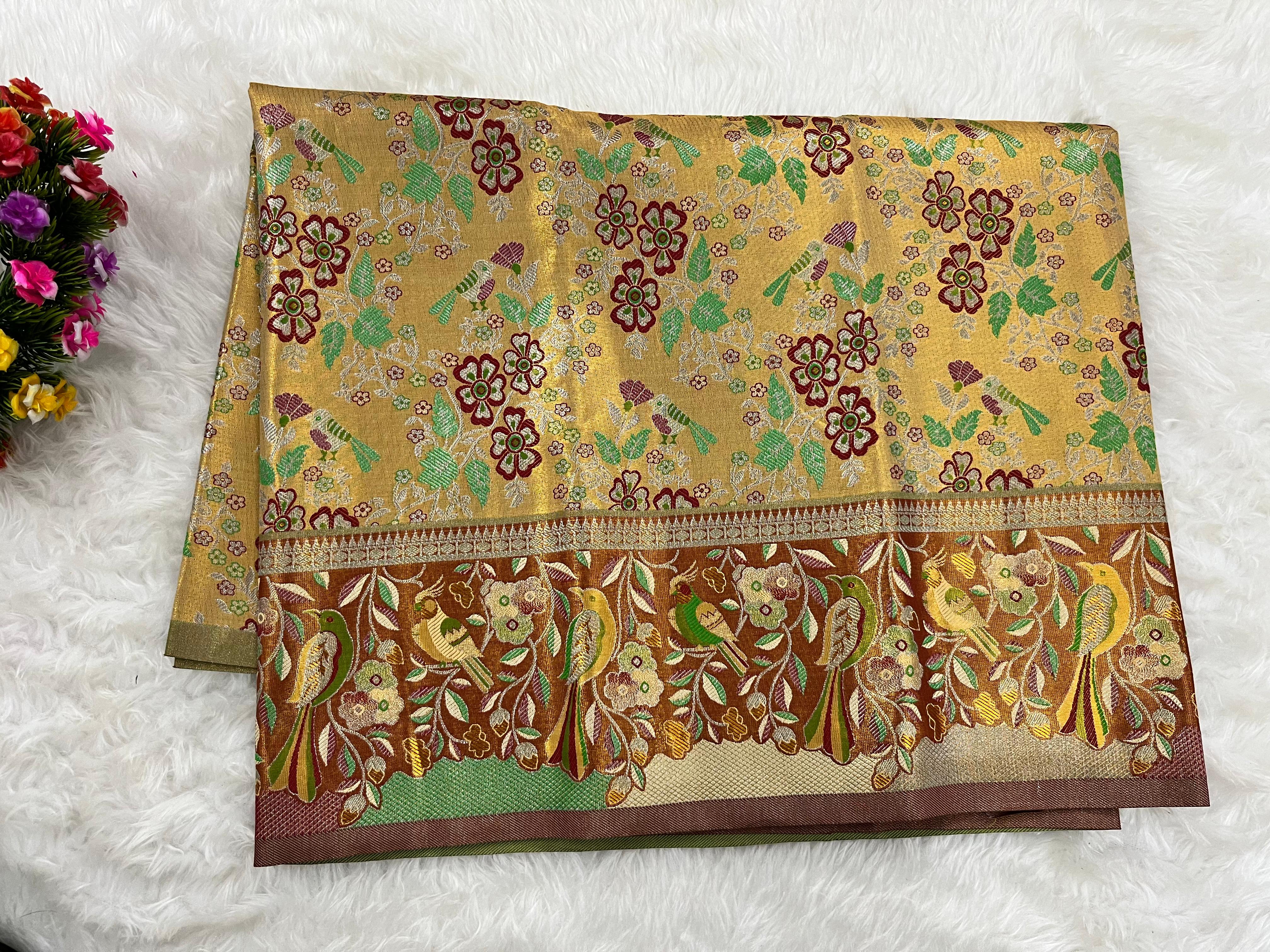 (2–5  Year) Lehenga – Unstitched (Blouse + Material)