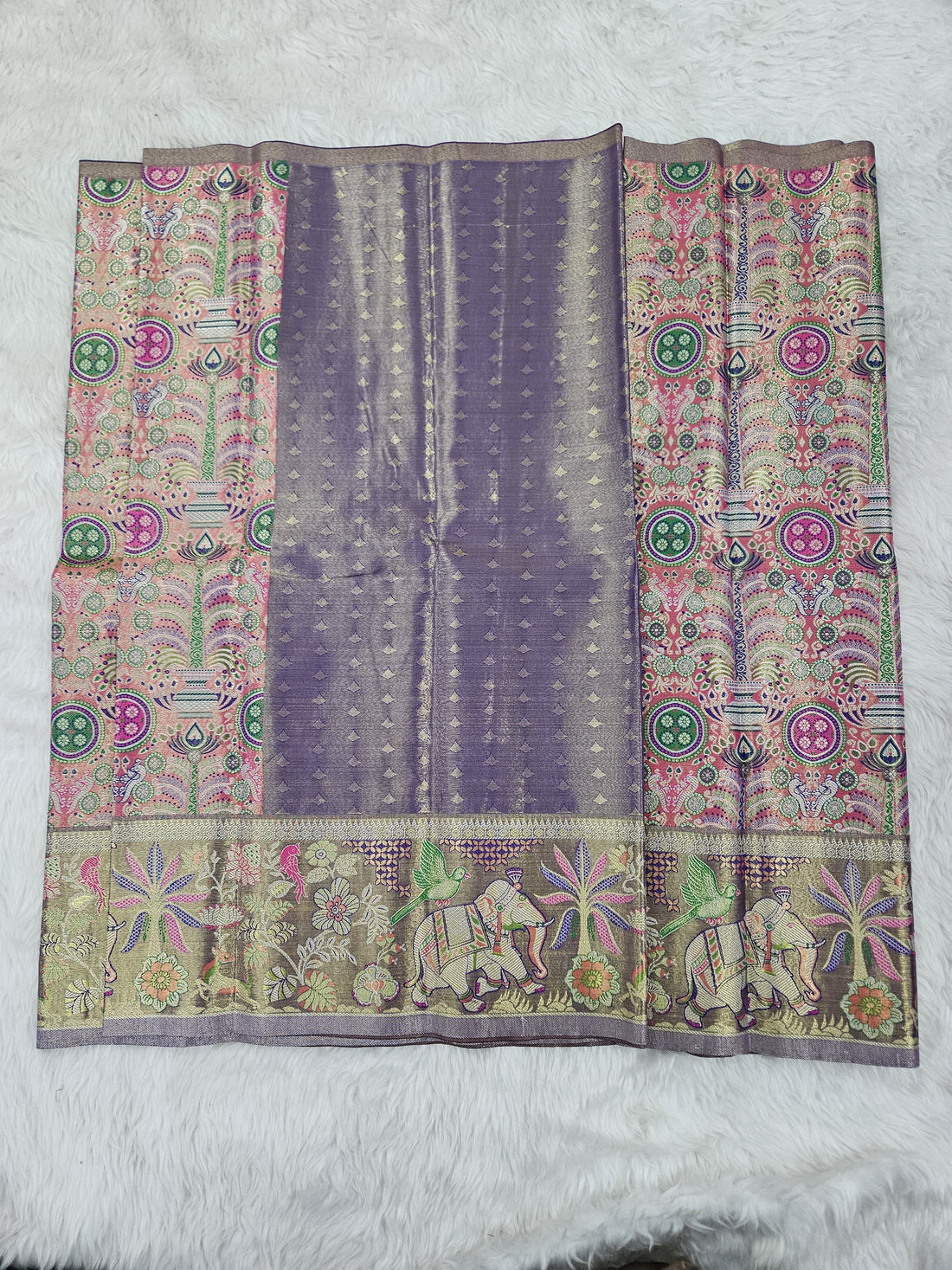 (2–5  Year) Lehenga – Unstitched (Blouse + Material)