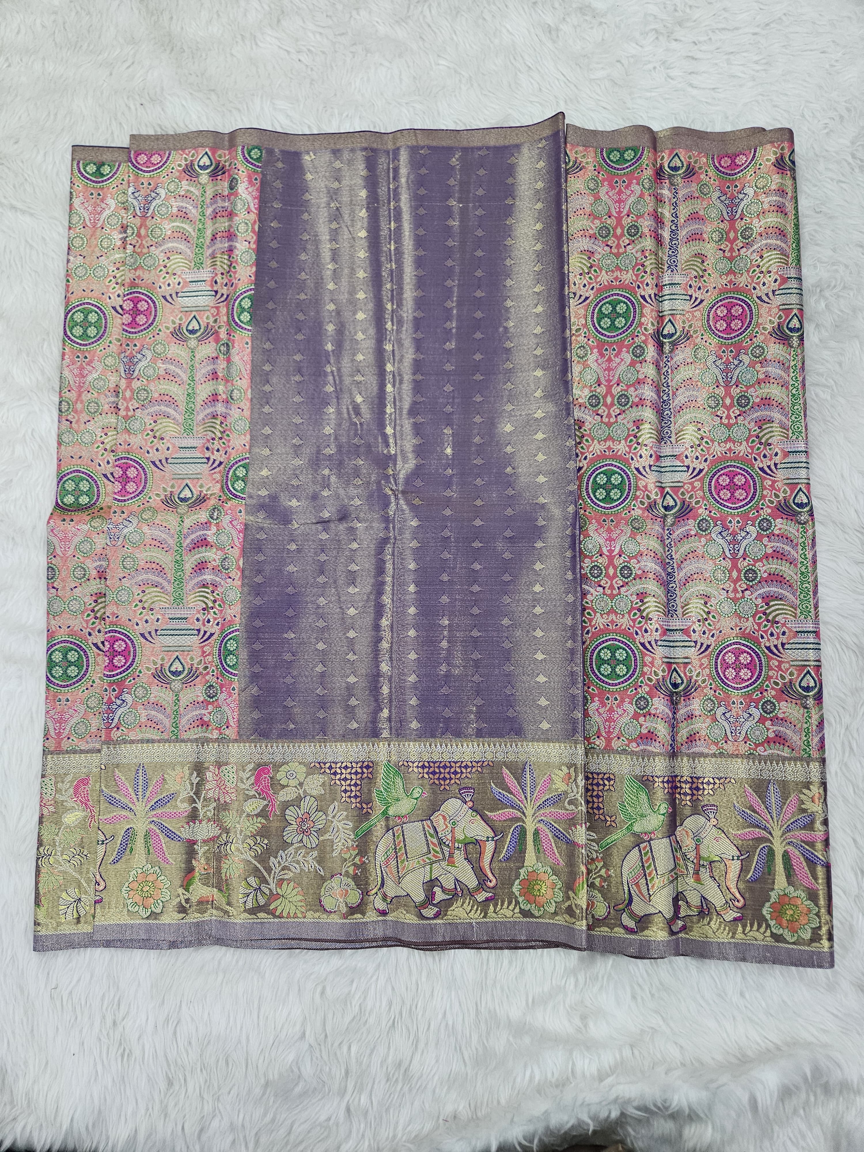 (2–5  Year) Lehenga – Unstitched (Blouse + Material)