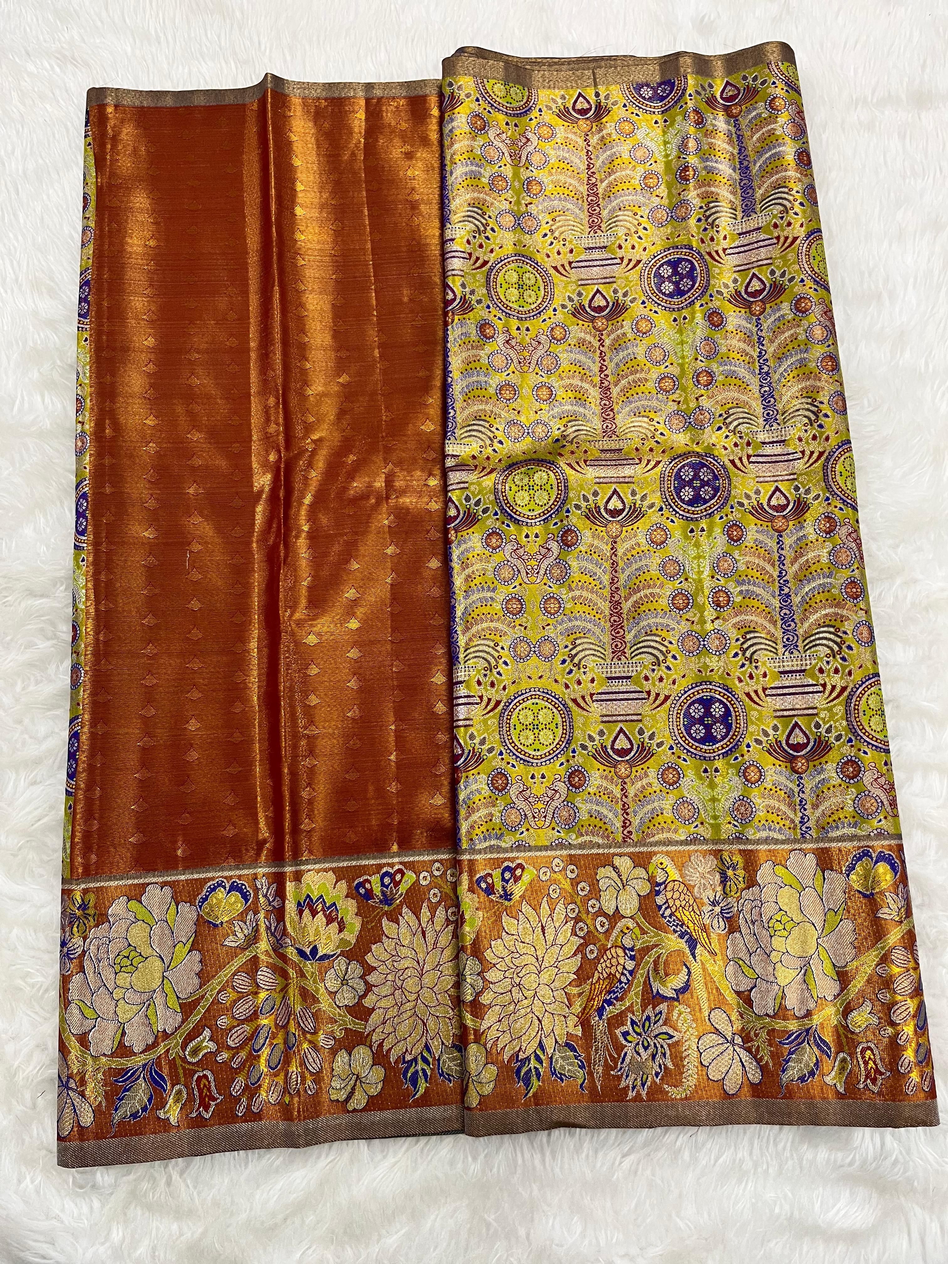 (2–5  Year) Lehenga – Unstitched (Blouse + Material)