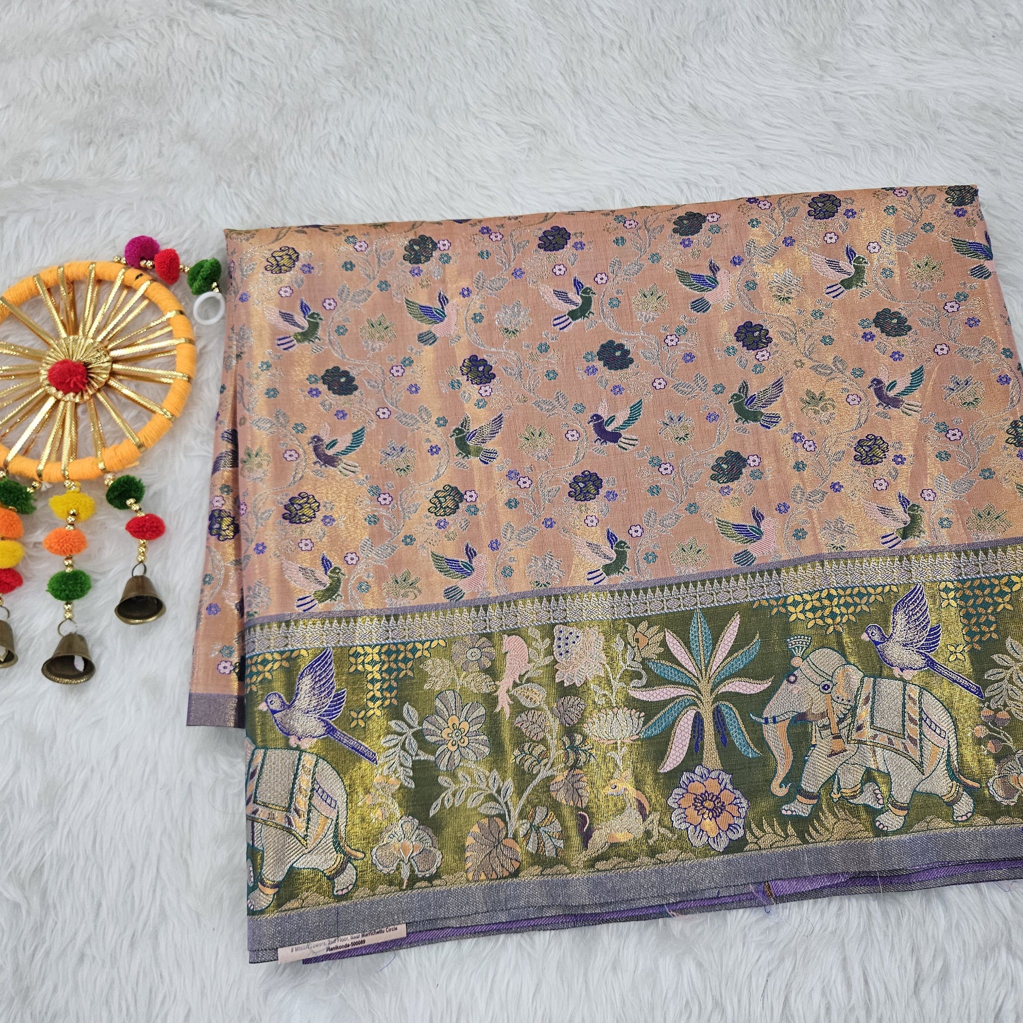 (2–5  Year) Lehenga – Unstitched (Blouse + Material)