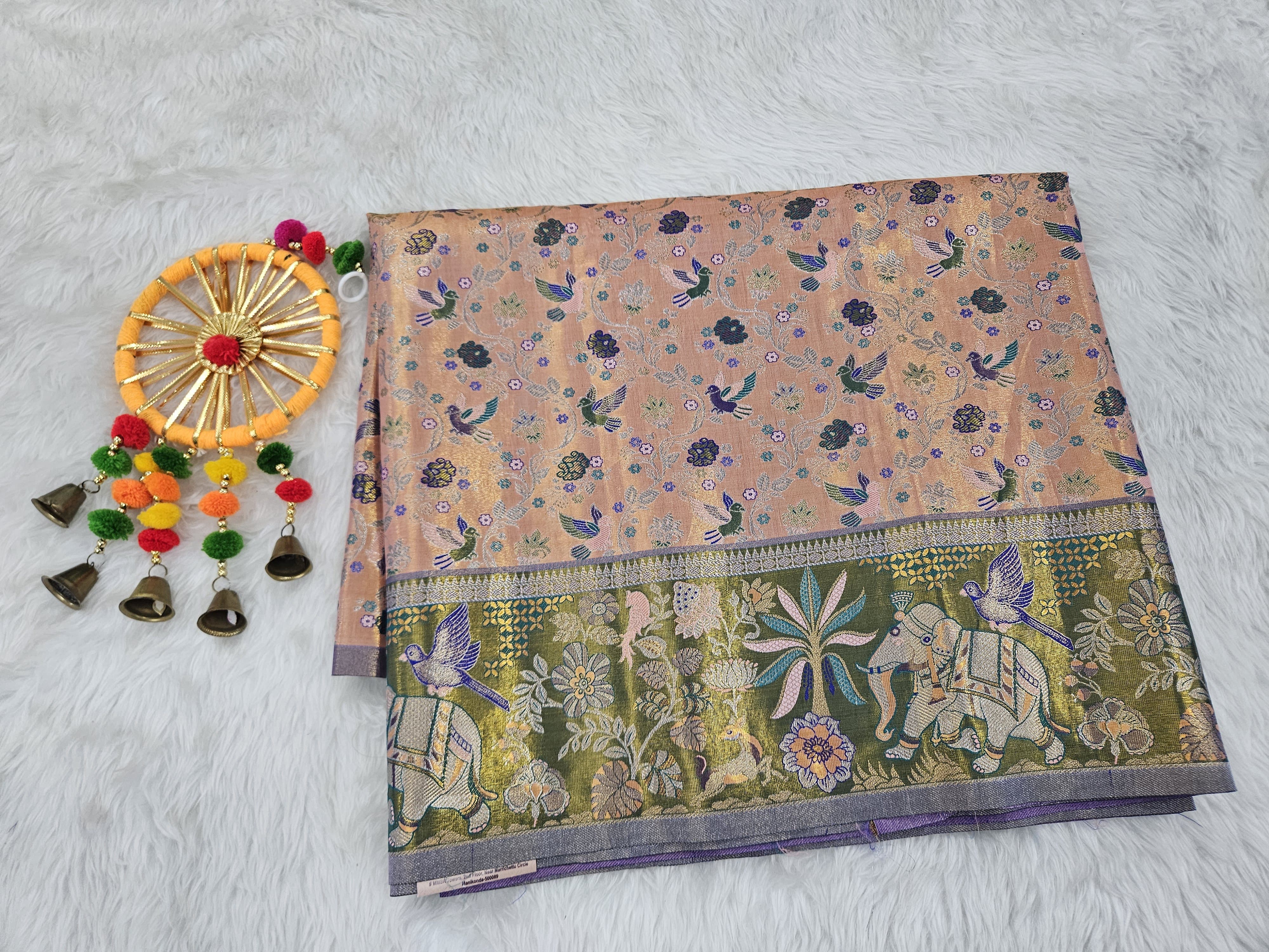 (2–5  Year) Lehenga – Unstitched (Blouse + Material)