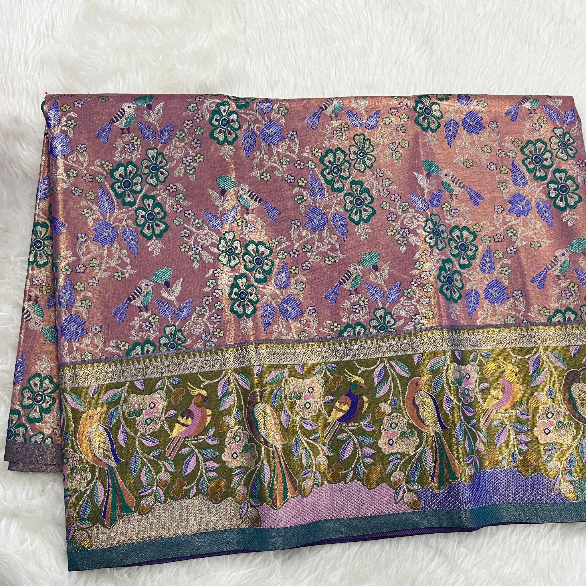 (2–5  Year) Lehenga – Unstitched (Blouse + Material)