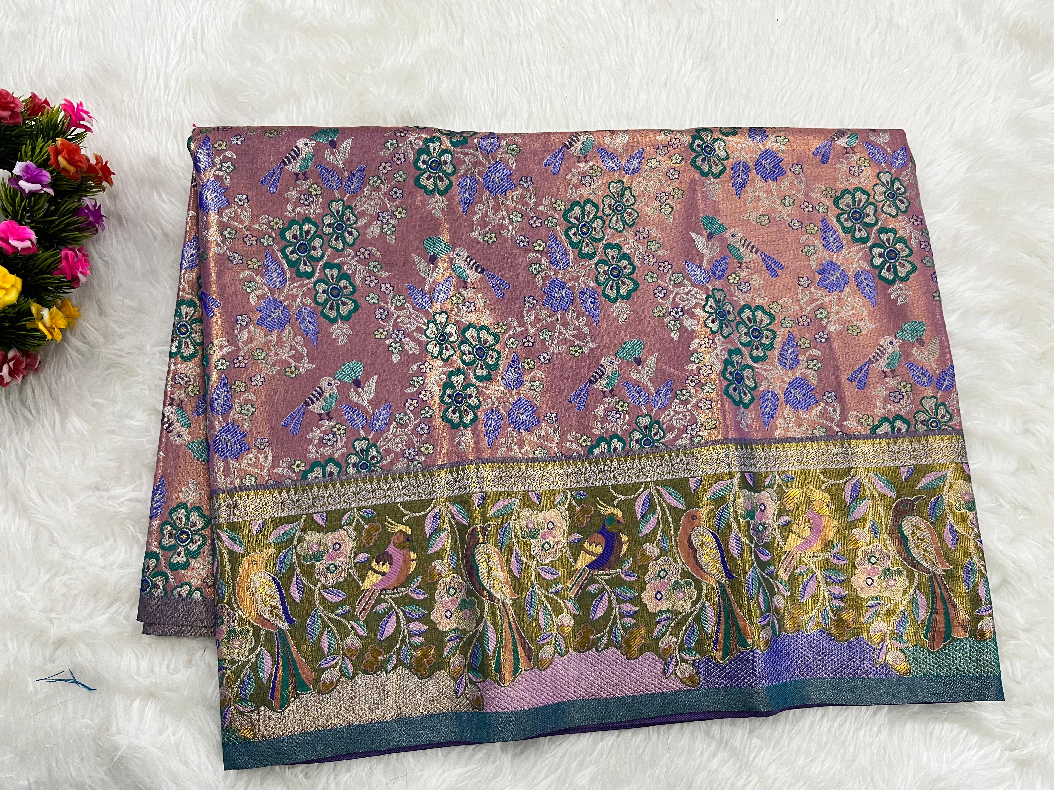 (2–5  Year) Lehenga – Unstitched (Blouse + Material)