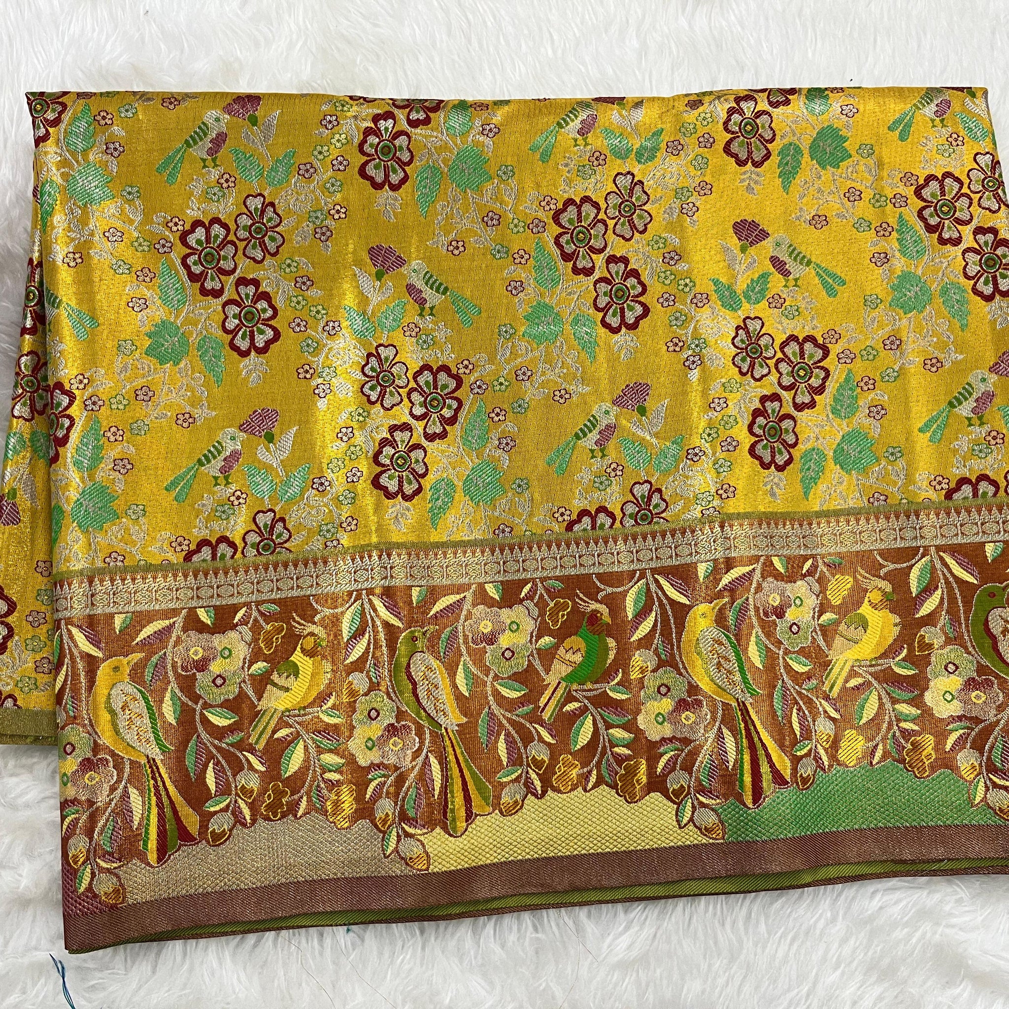 (2–5  Year) Lehenga – Unstitched (Blouse + Material)