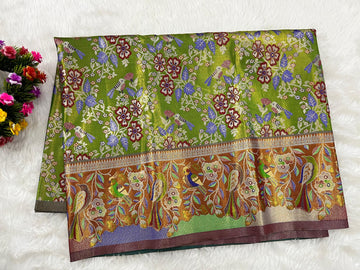 (2–5  Year) Lehenga – Unstitched (Blouse + Material)