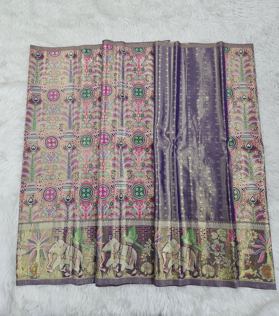 (2–5  Year) Lehenga – Unstitched (Blouse + Material)