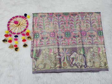 (2–5  Year) Lehenga – Unstitched (Blouse + Material)