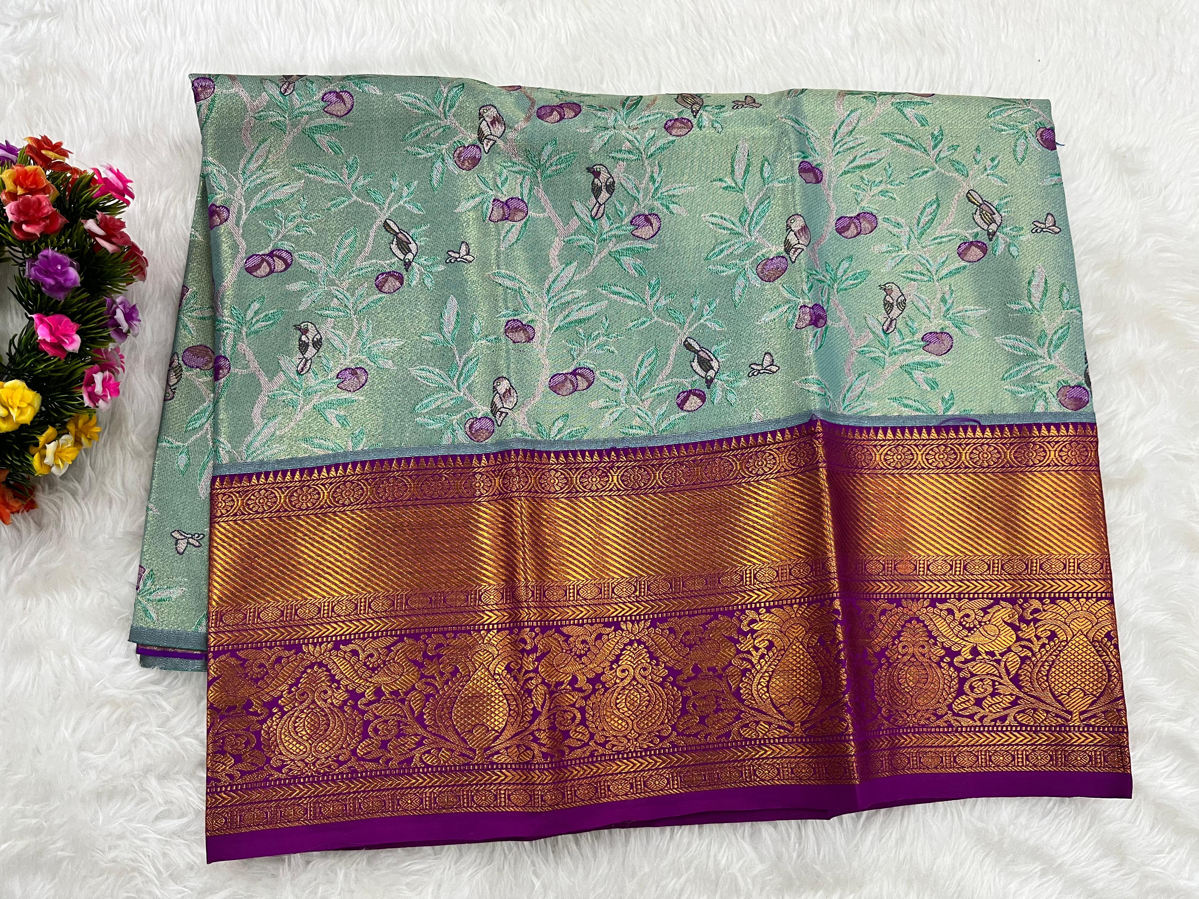 (2–5  Year) Lehenga – Unstitched (Blouse + Material)