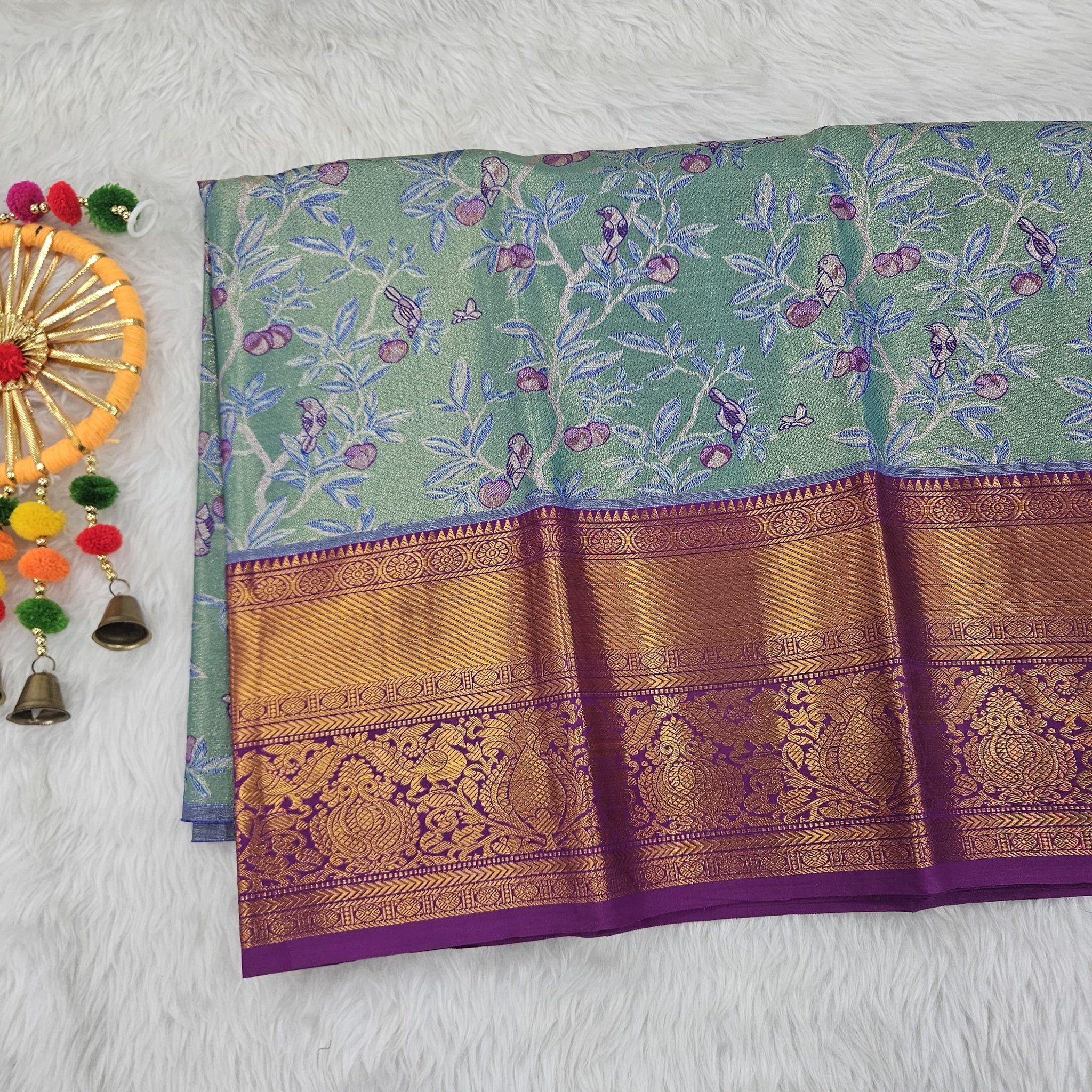 (2–5  Year) Lehenga – Unstitched (Blouse + Material)