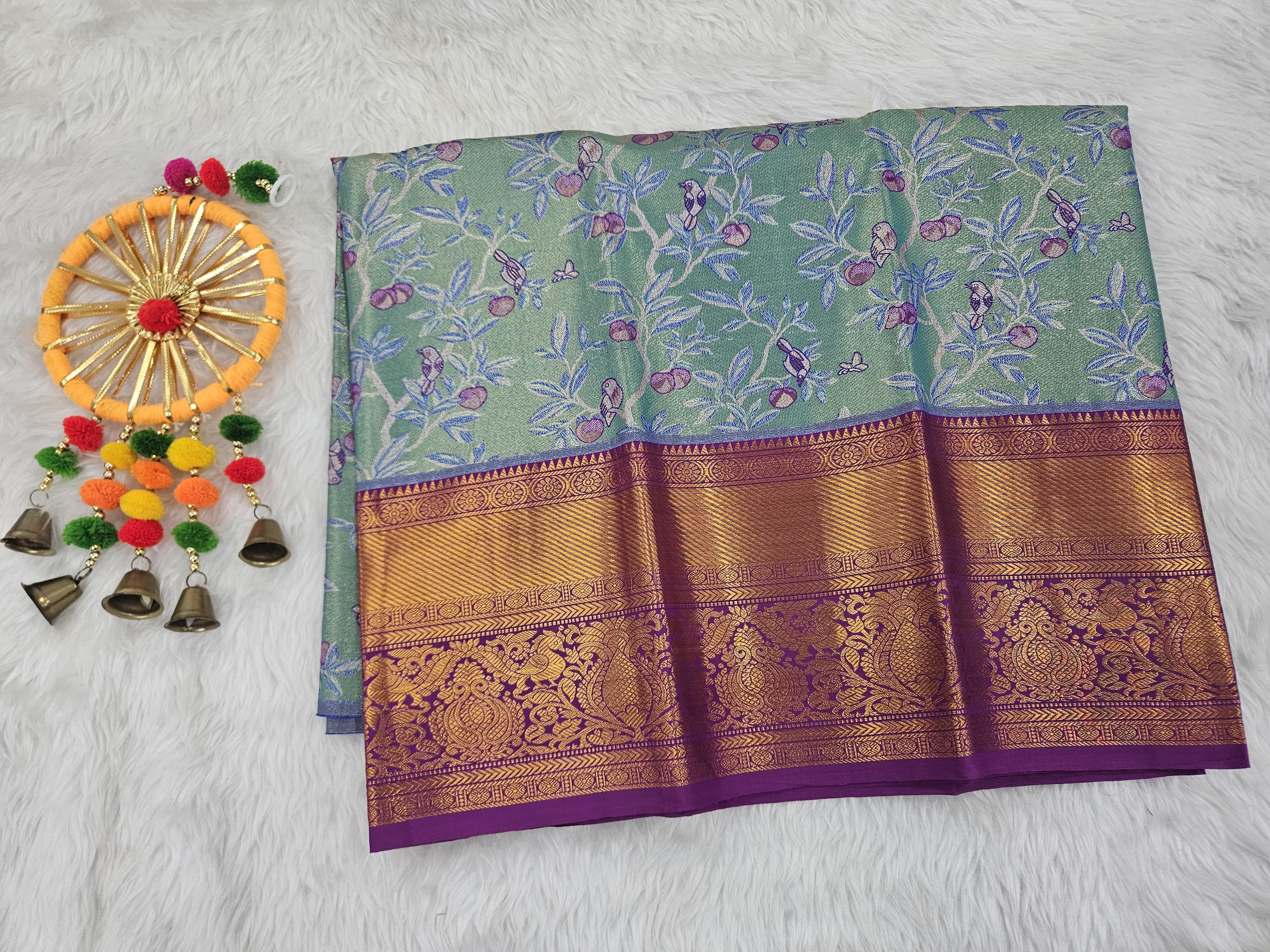 (2–5  Year) Lehenga – Unstitched (Blouse + Material)