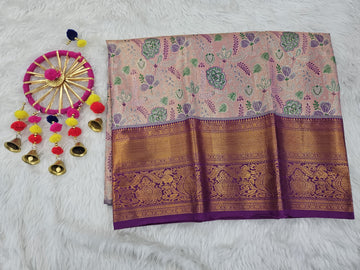 (2–5  Year) Lehenga – Unstitched (Blouse + Material)