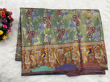 (2–5  Year) Lehenga – Unstitched (Blouse + Material)