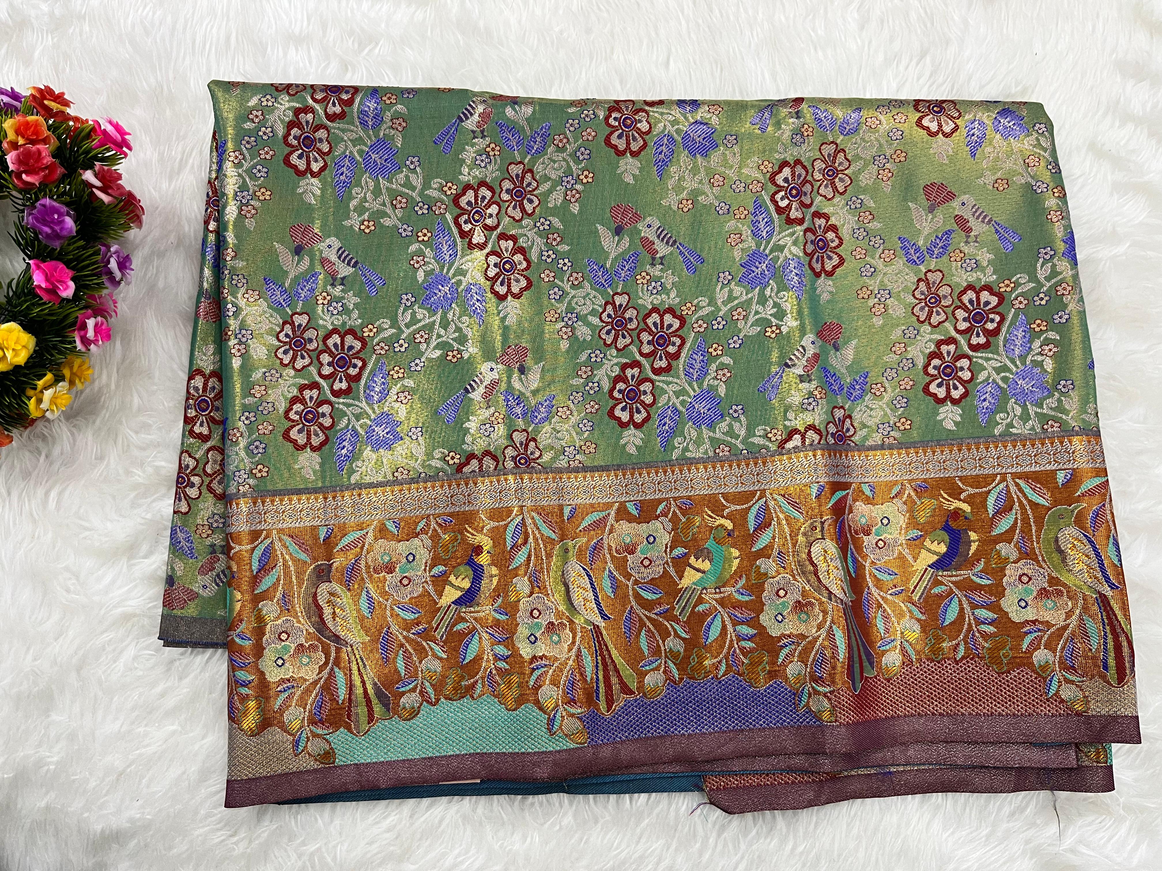 (2–5  Year) Lehenga – Unstitched (Blouse + Material)