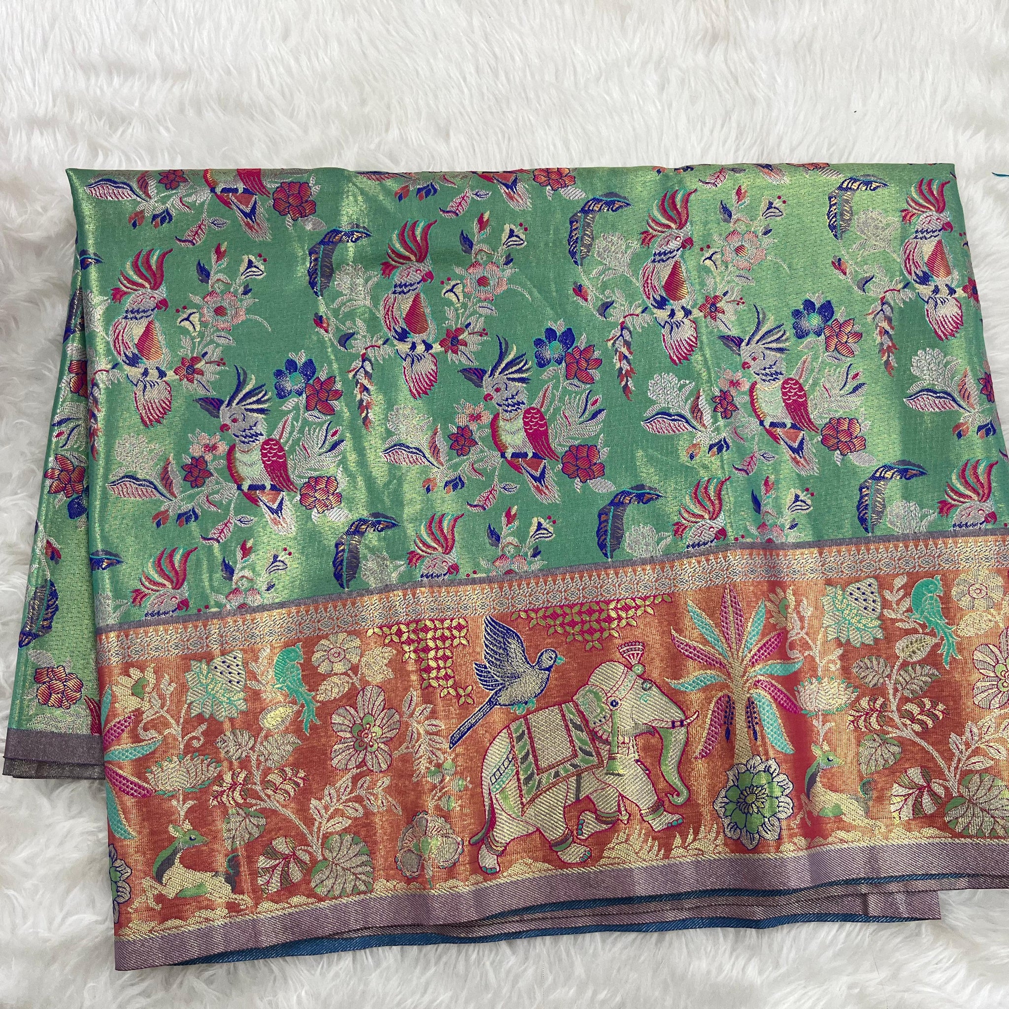 (2–5  Year) Lehenga – Unstitched (Blouse + Material)