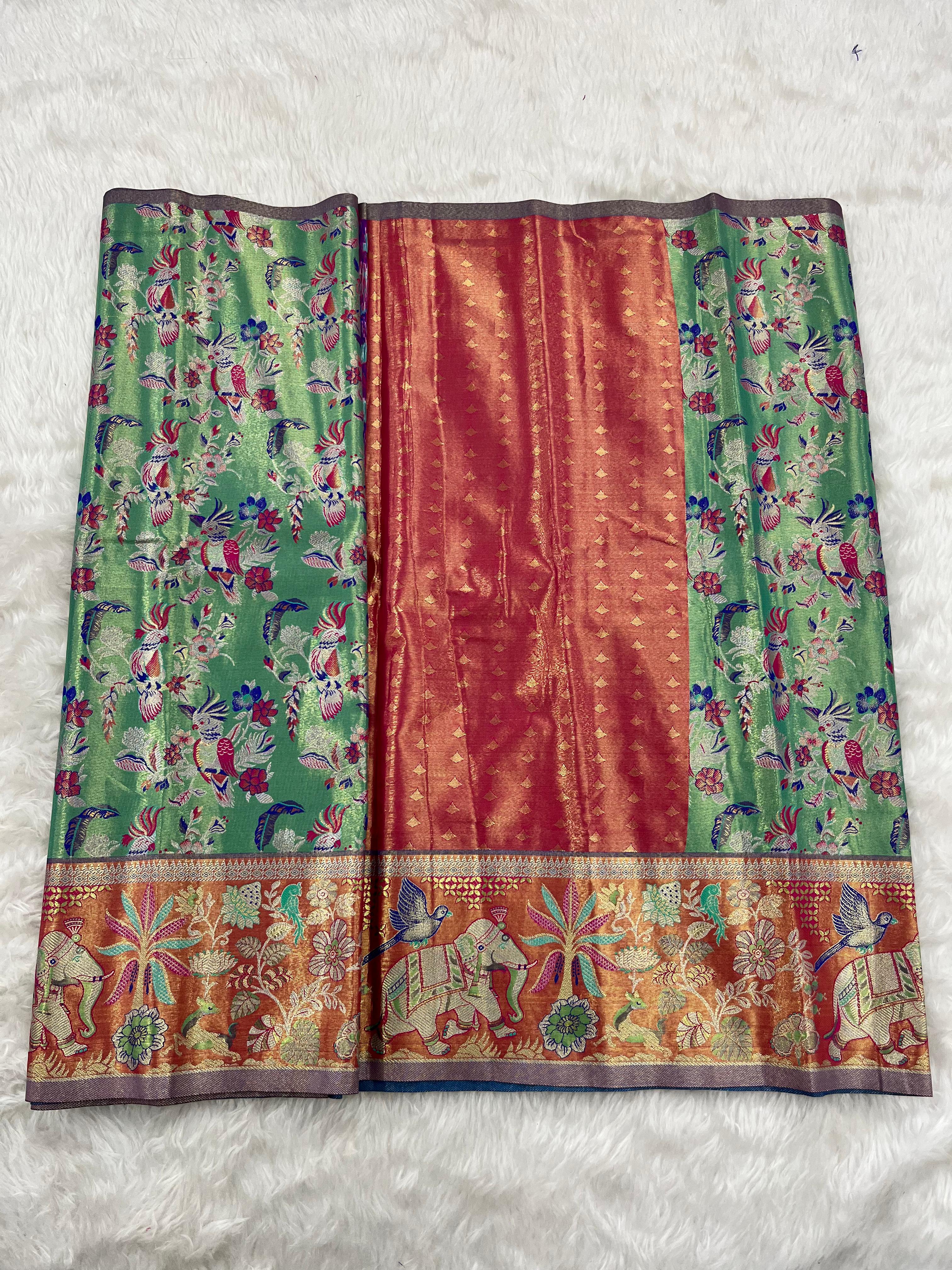 (2–5  Year) Lehenga – Unstitched (Blouse + Material)