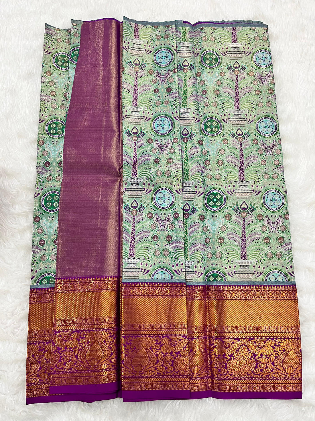 (2–5  Year) Lehenga – Unstitched (Blouse + Material)