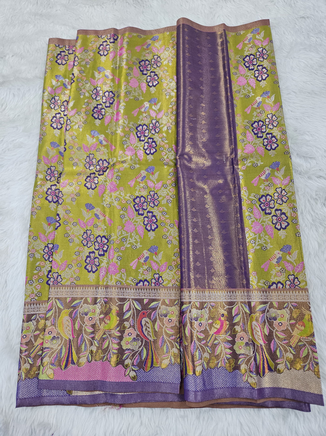 (2–5  Year) Lehenga – Unstitched (Blouse + Material)