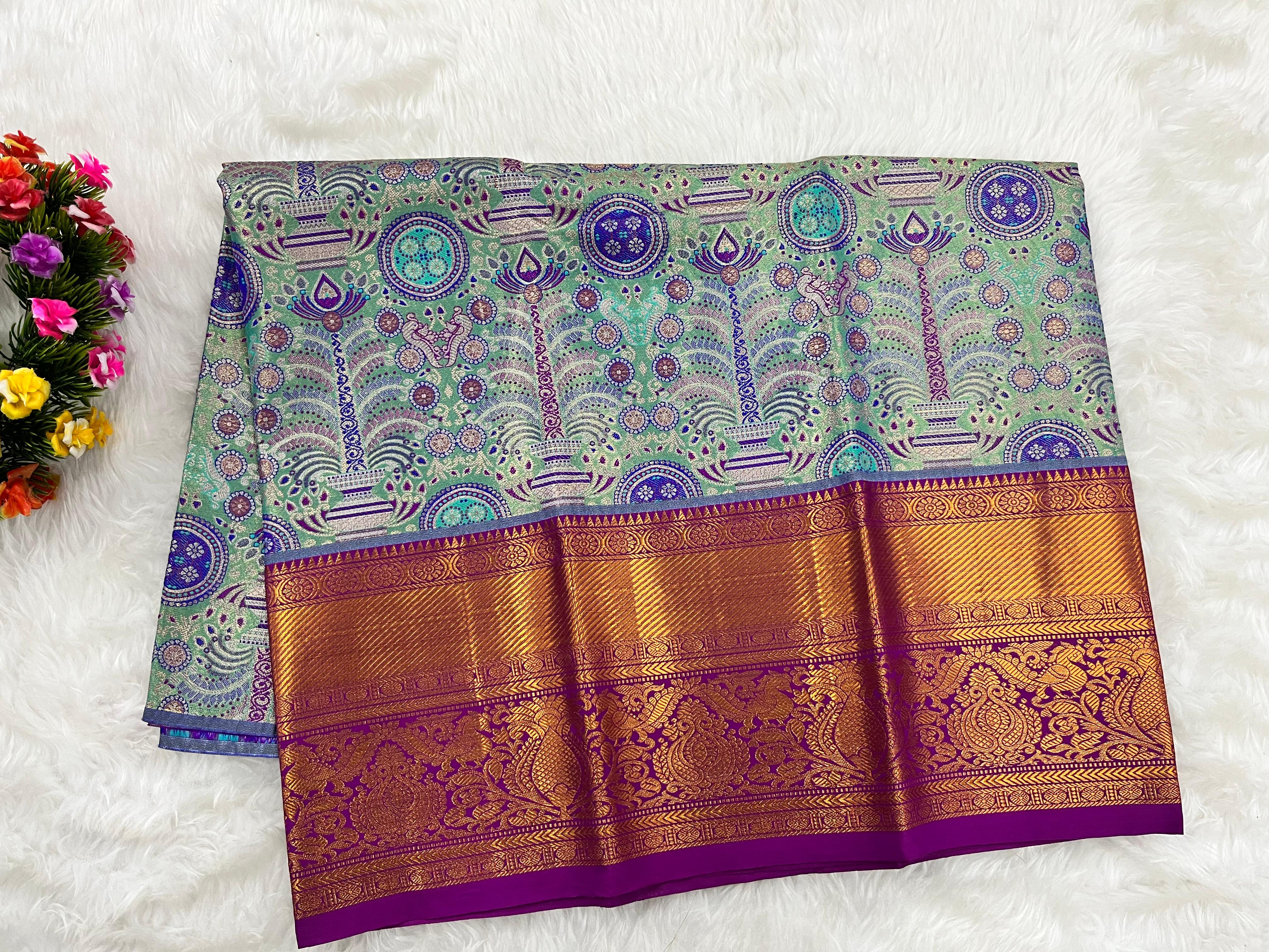 (2–5  Year) Lehenga – Unstitched (Blouse + Material)