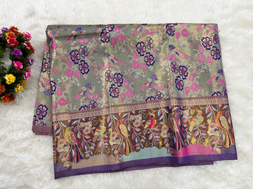 (2–5  Year) Lehenga – Unstitched (Blouse + Material)