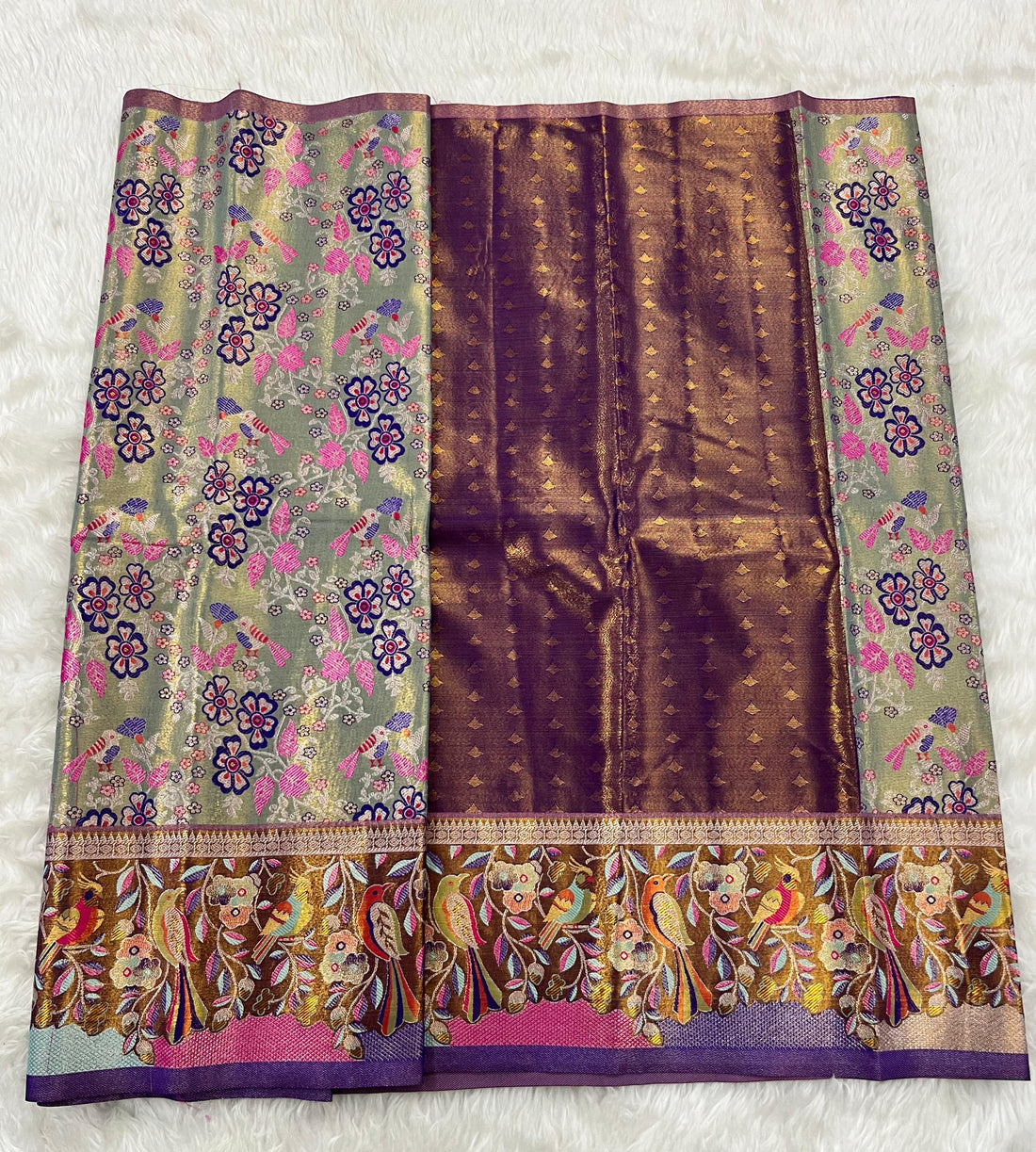 (2–5  Year) Lehenga – Unstitched (Blouse + Material)