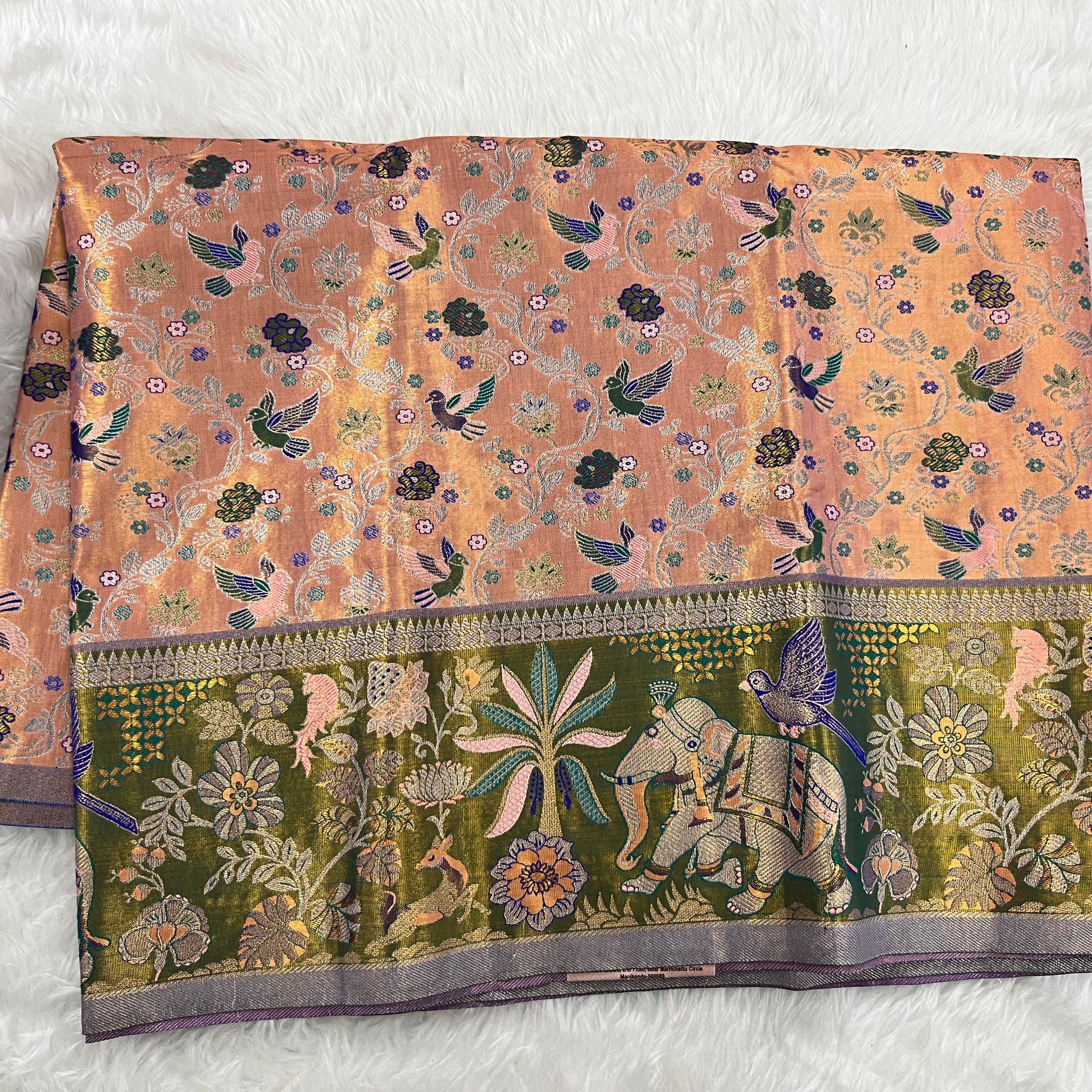 (2–5  Year) Lehenga – Unstitched (Blouse + Material)