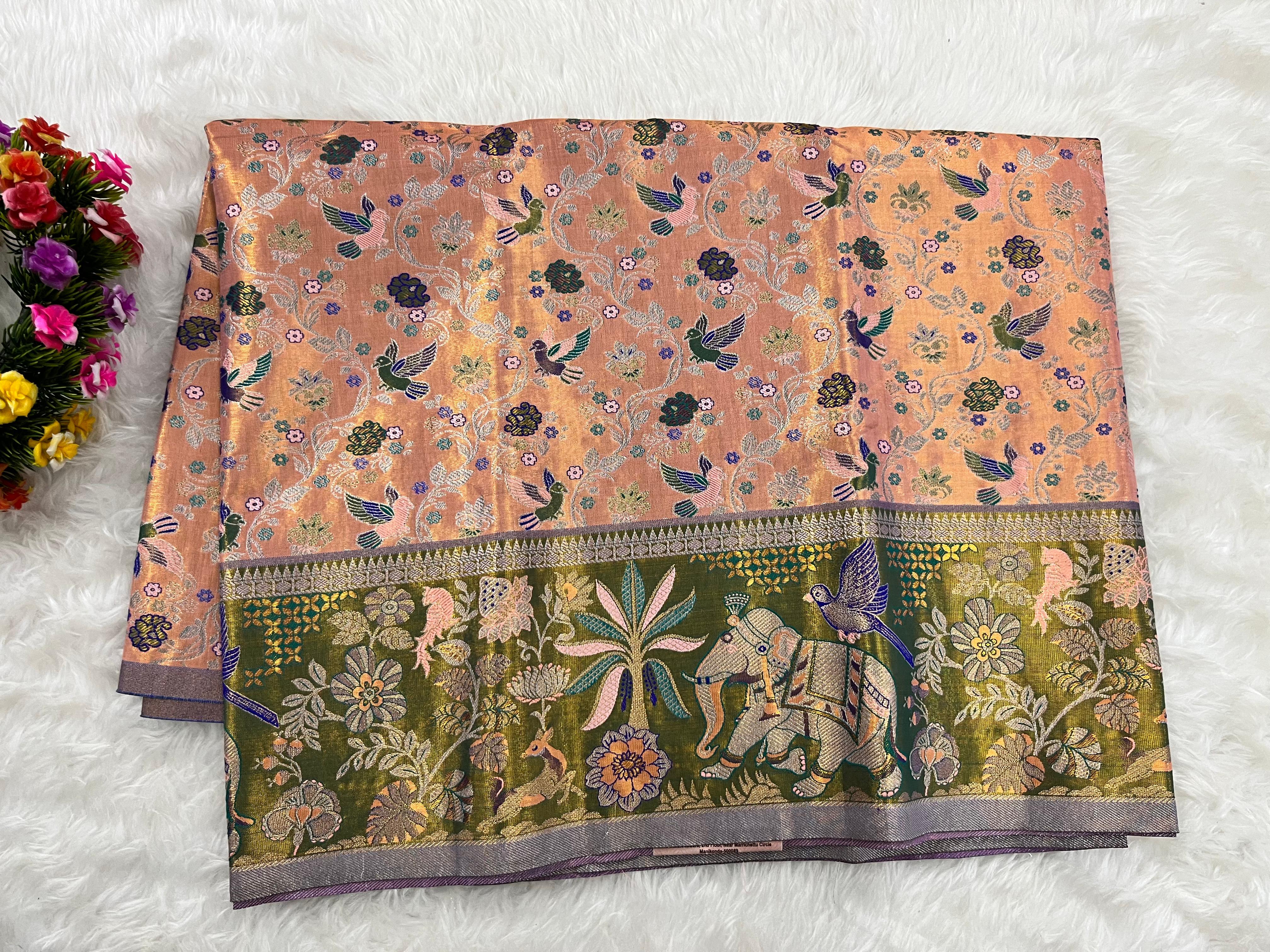 (2–5  Year) Lehenga – Unstitched (Blouse + Material)