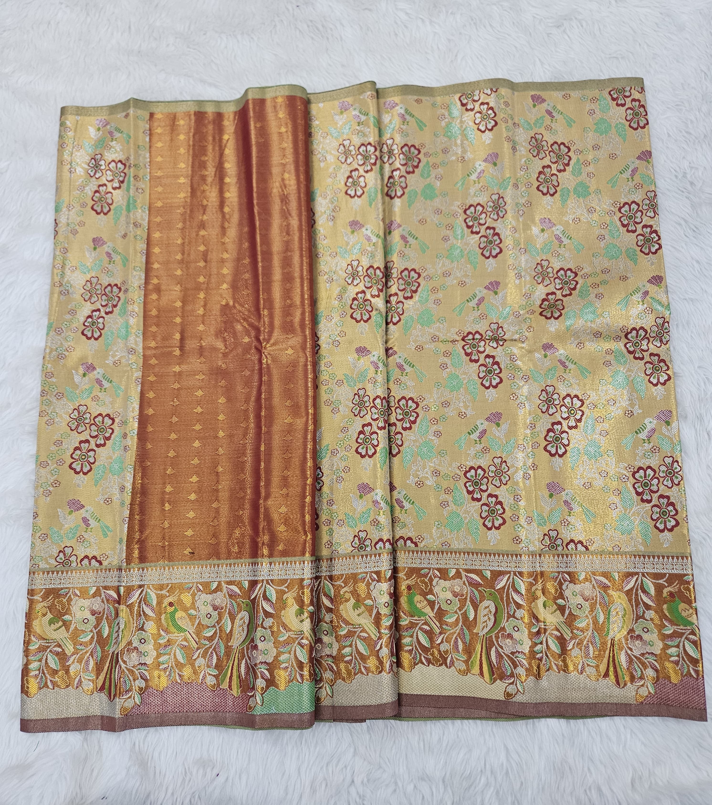 (2–5  Year) Lehenga – Unstitched (Blouse + Material)