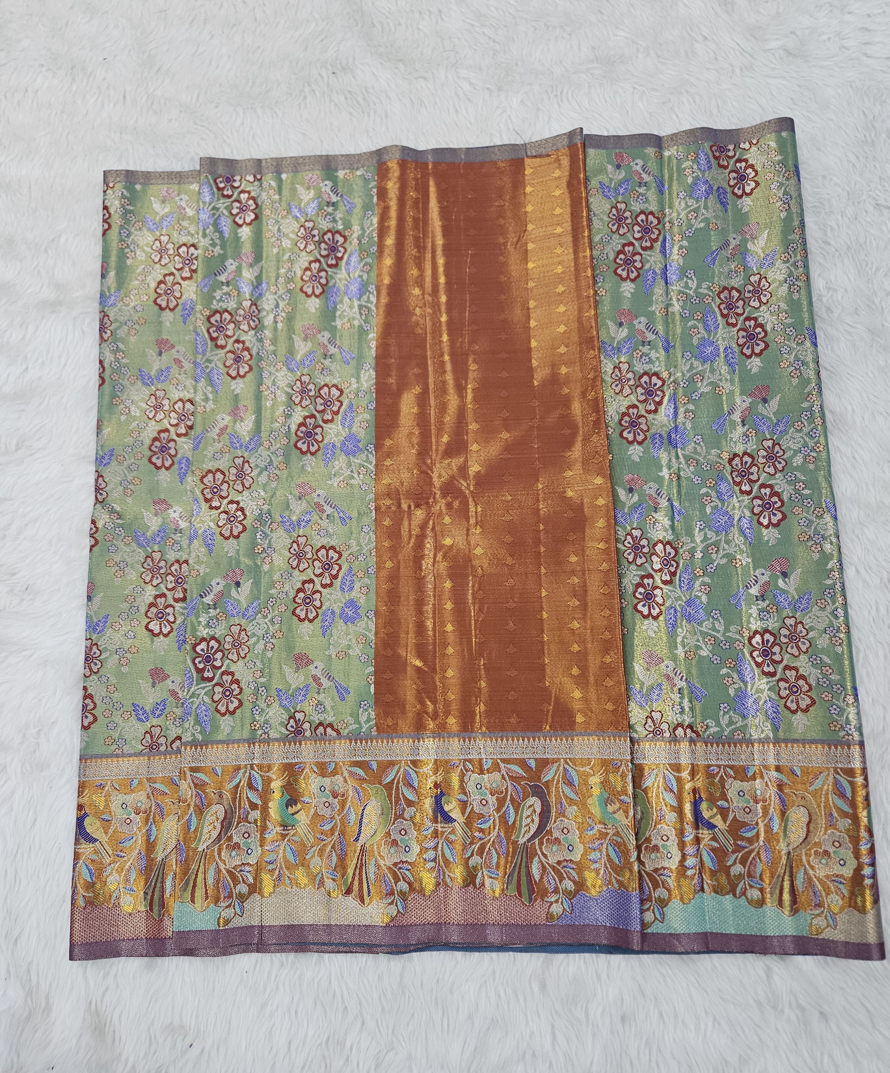 (2–5  Year) Lehenga – Unstitched (Blouse + Material)