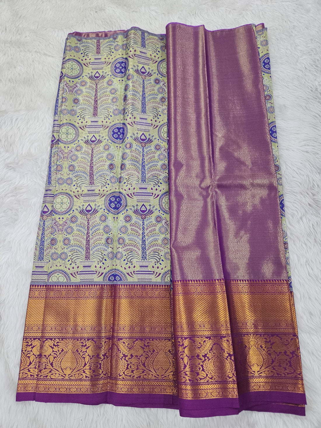 (2–5  Year) Lehenga – Unstitched (Blouse + Material)