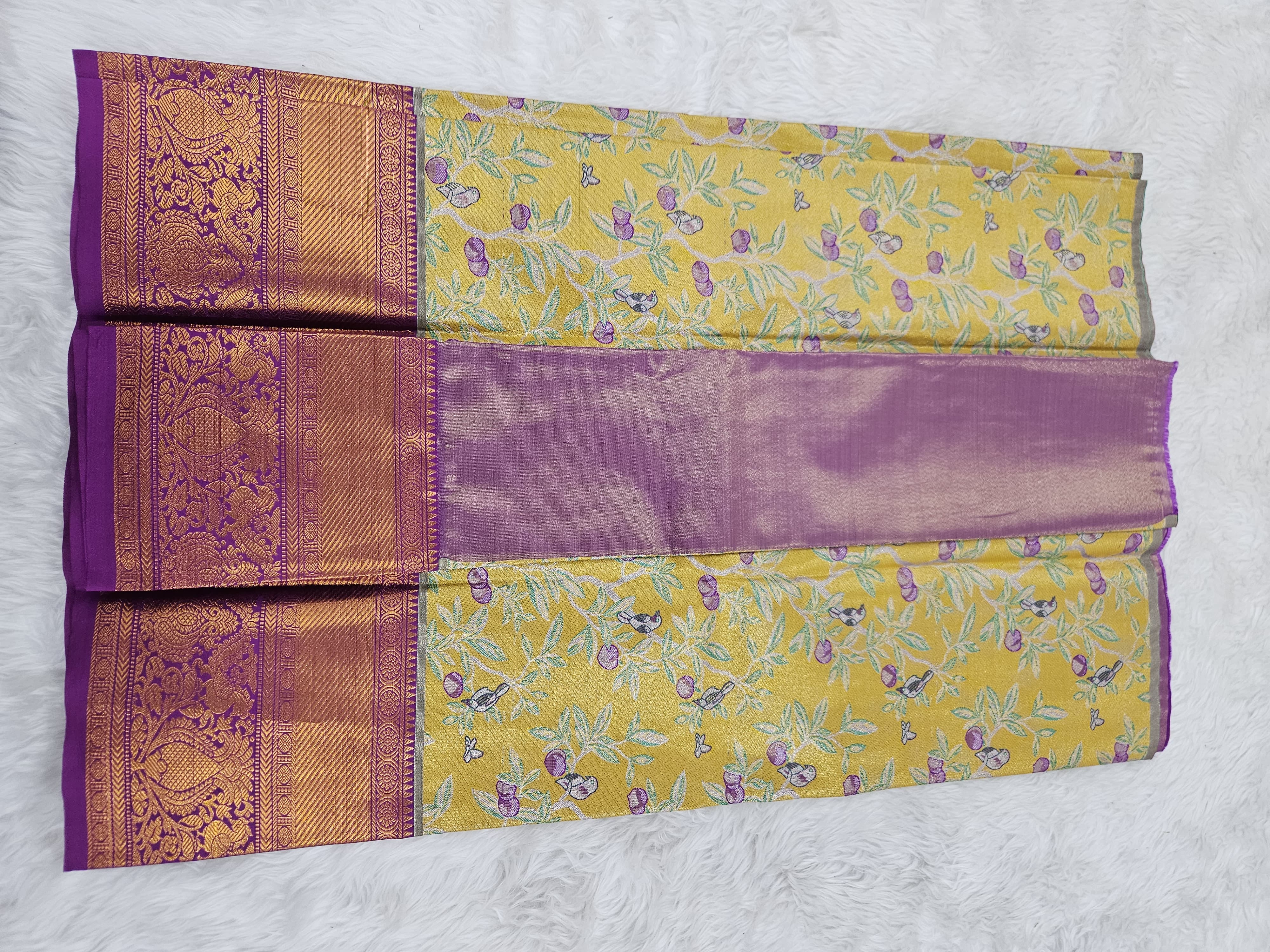 (2–5  Year) Lehenga – Unstitched (Blouse + Material)