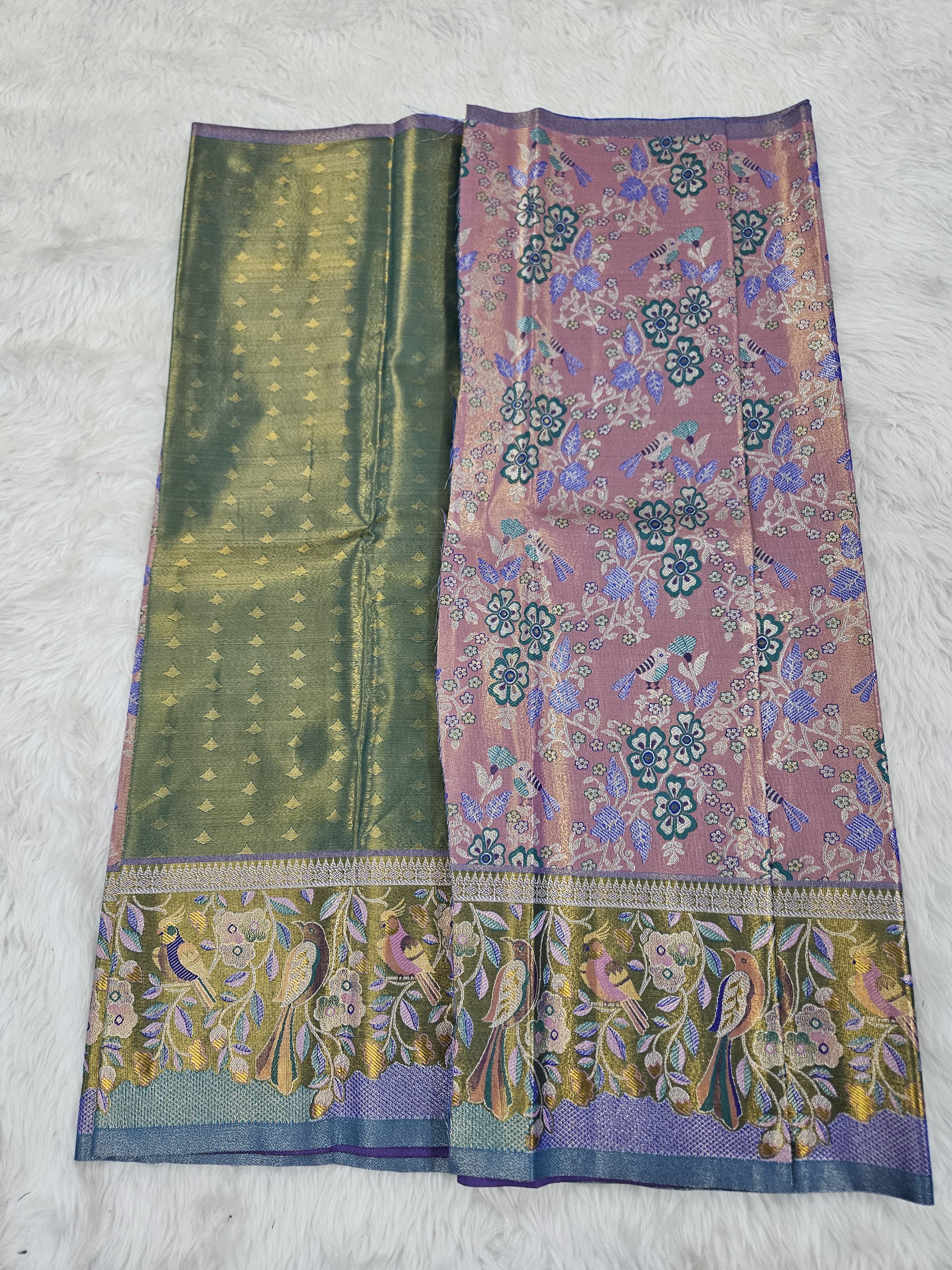 (2–5  Year) Lehenga – Unstitched (Blouse + Material)